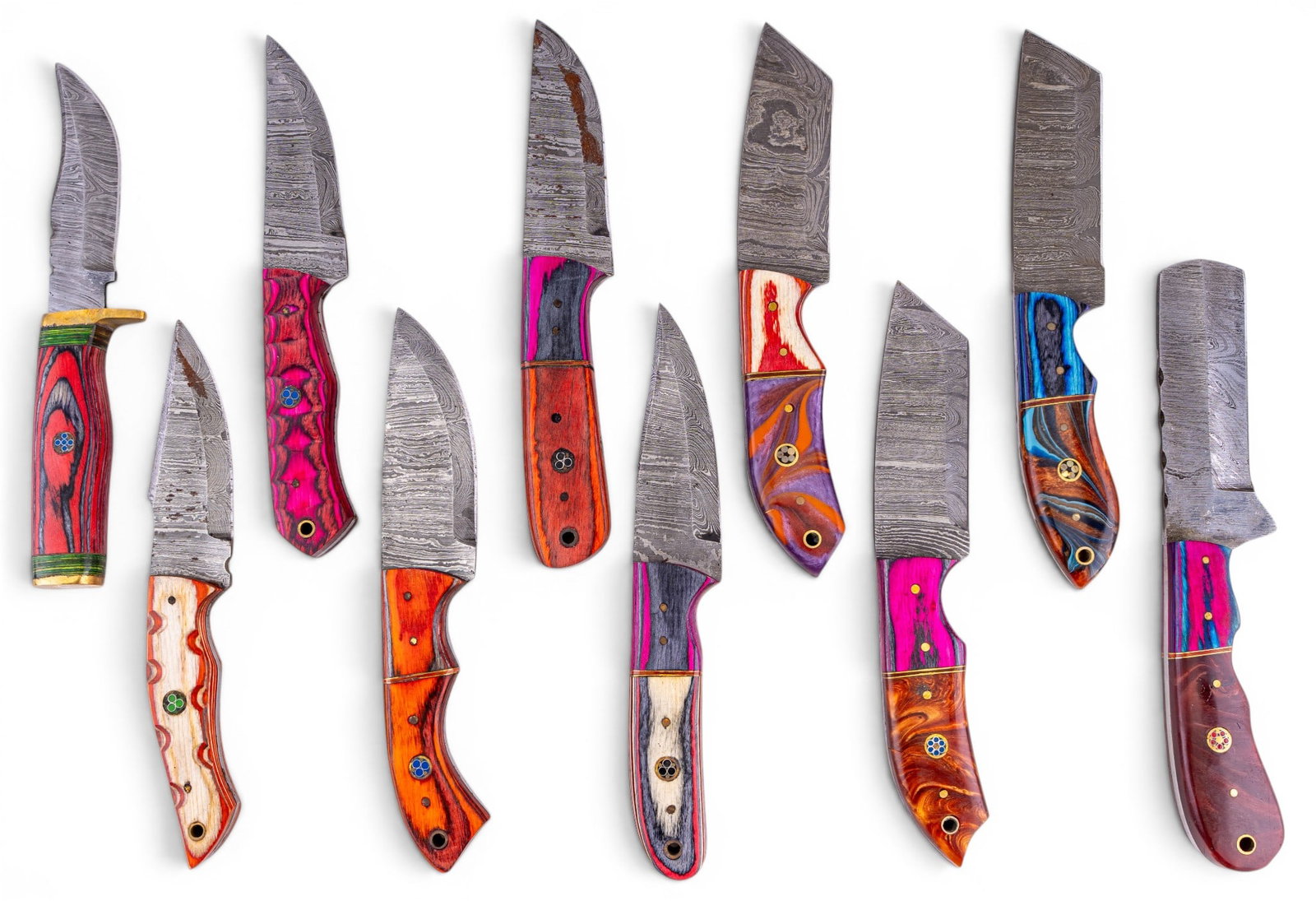 Artisan Handmade Damascus Steel Knives (10) (1 of 9)