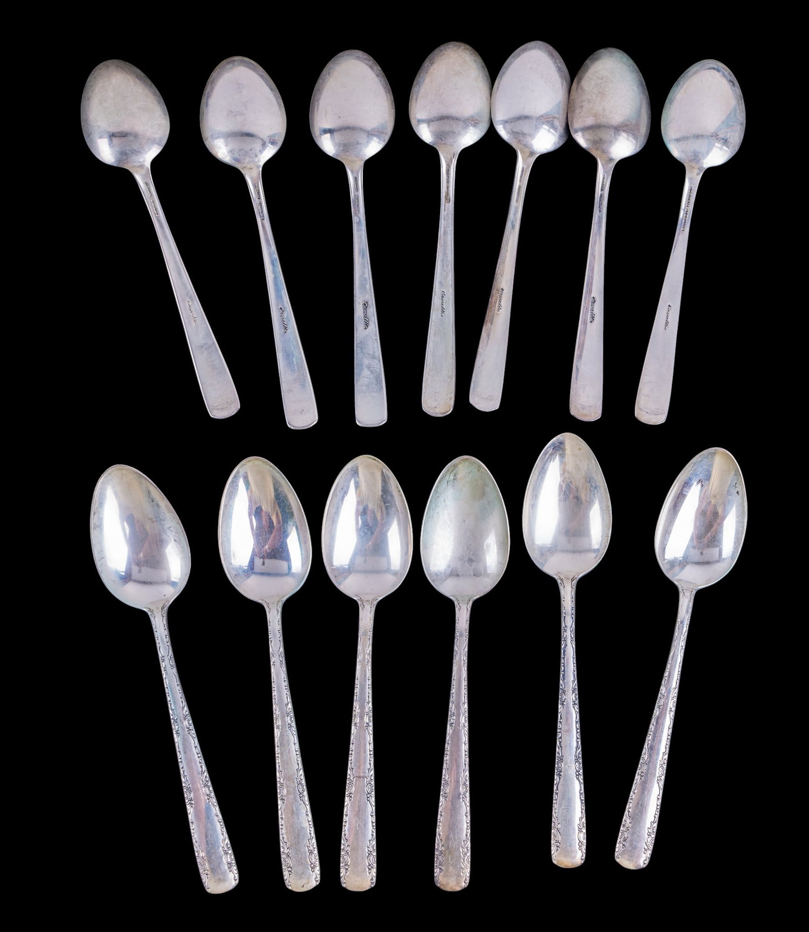 Gorham Camellia Sterling Flatware - 12
