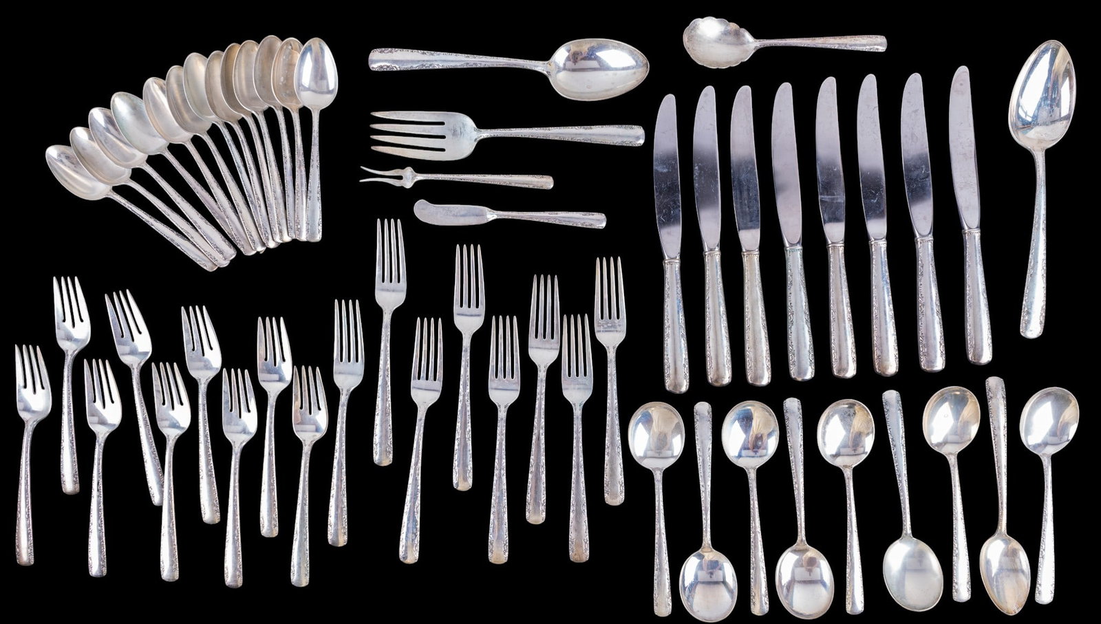 Gorham Camellia Sterling Flatware (1 of 19)