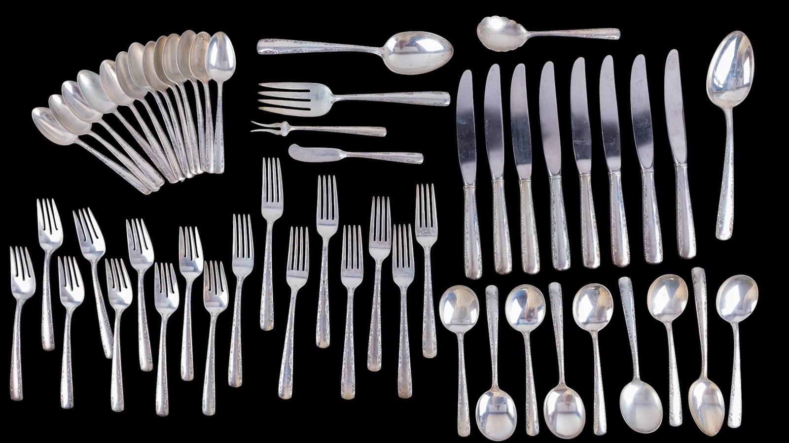 Gorham Camellia Sterling Flatware - 2