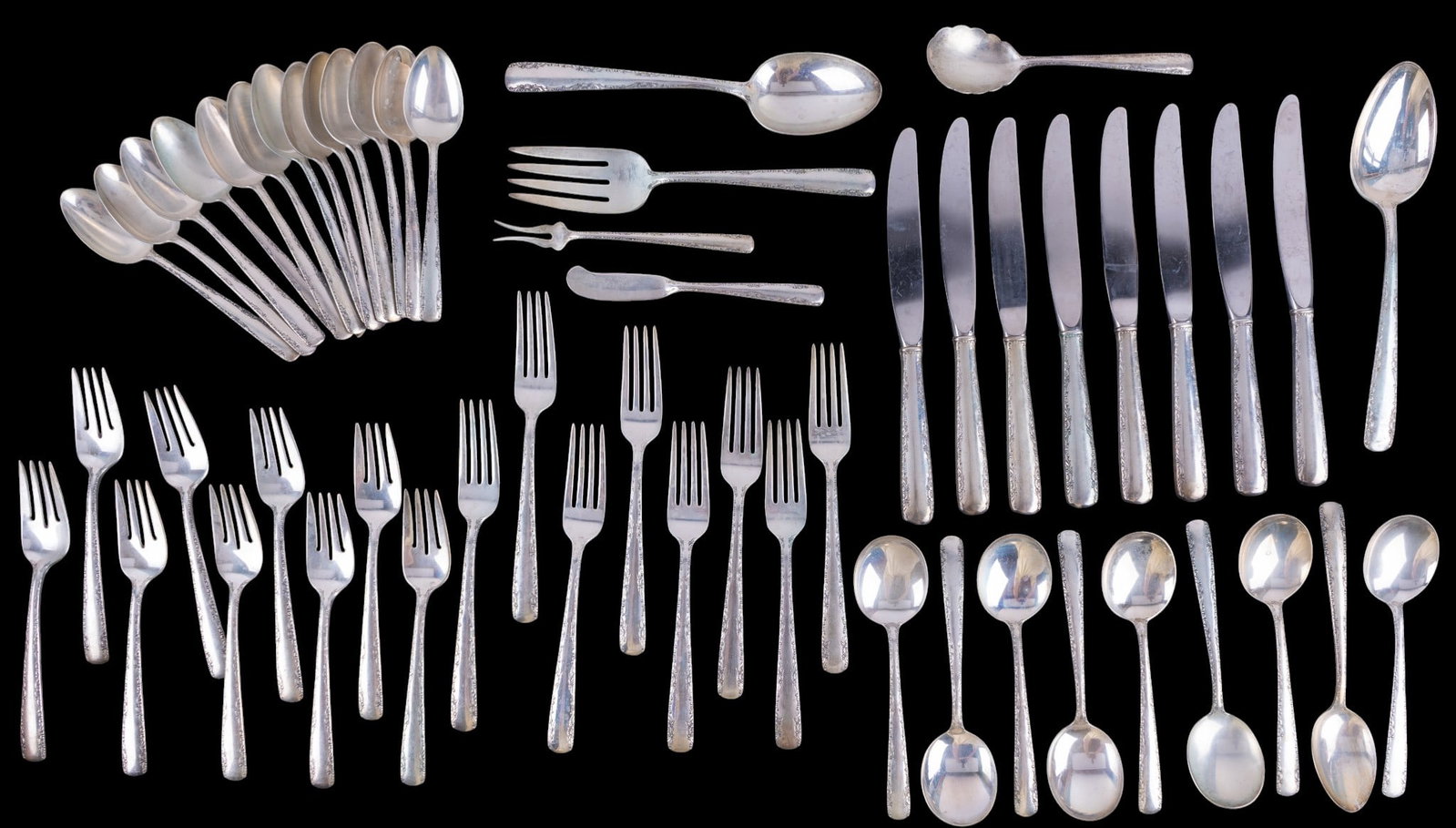 Gorham Camellia Sterling Flatware - 3