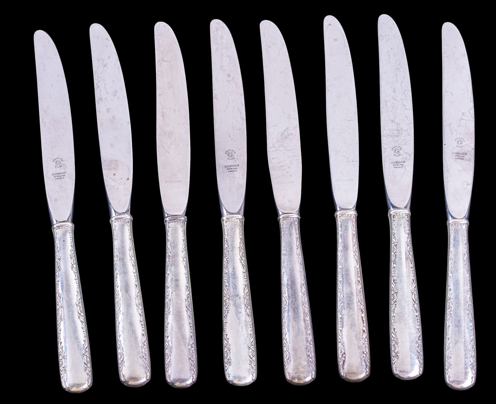 Gorham Camellia Sterling Flatware - 8