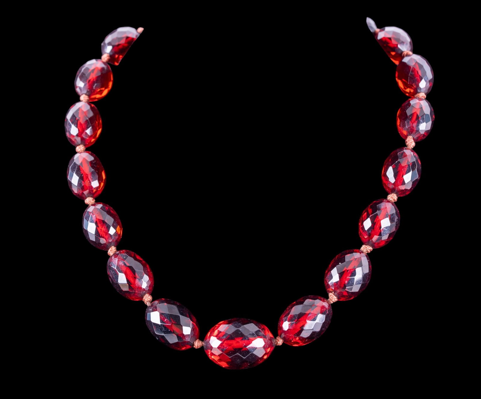 Vintage Cherry Amber Necklace (1 of 6)