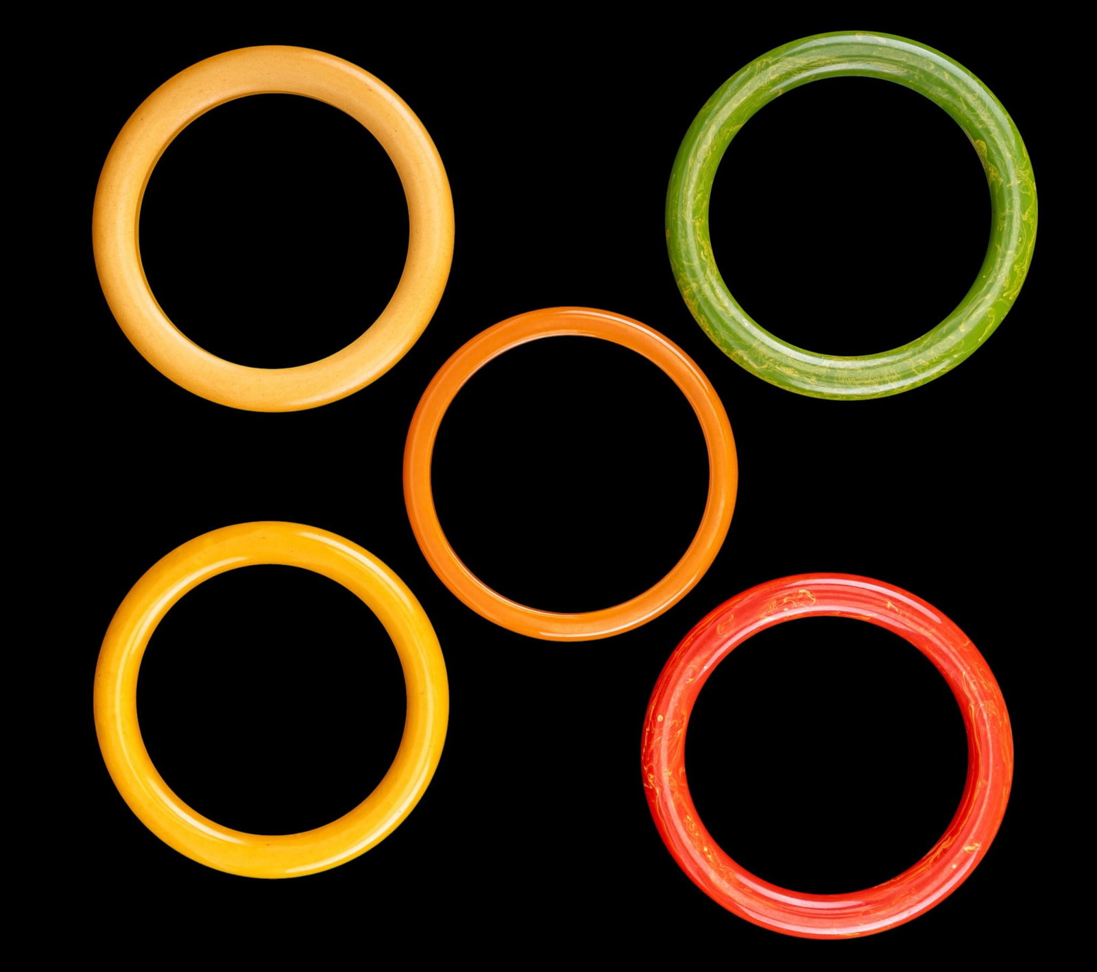 Bakelite Bangles (5) - 2