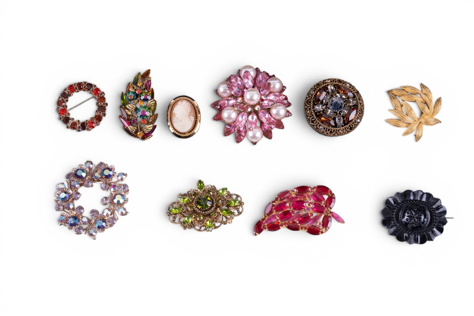 Vintage Rhinestone Brooches (1 of 10)