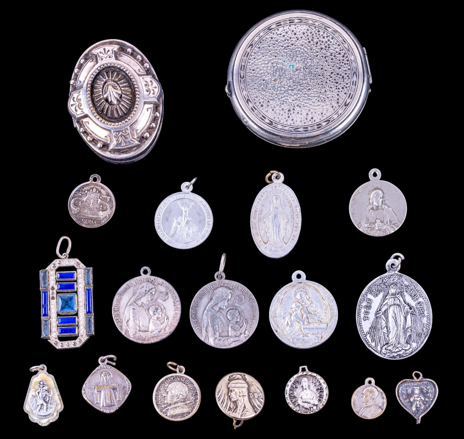 Early Compacts and Religious Medallions (1 of 14)
