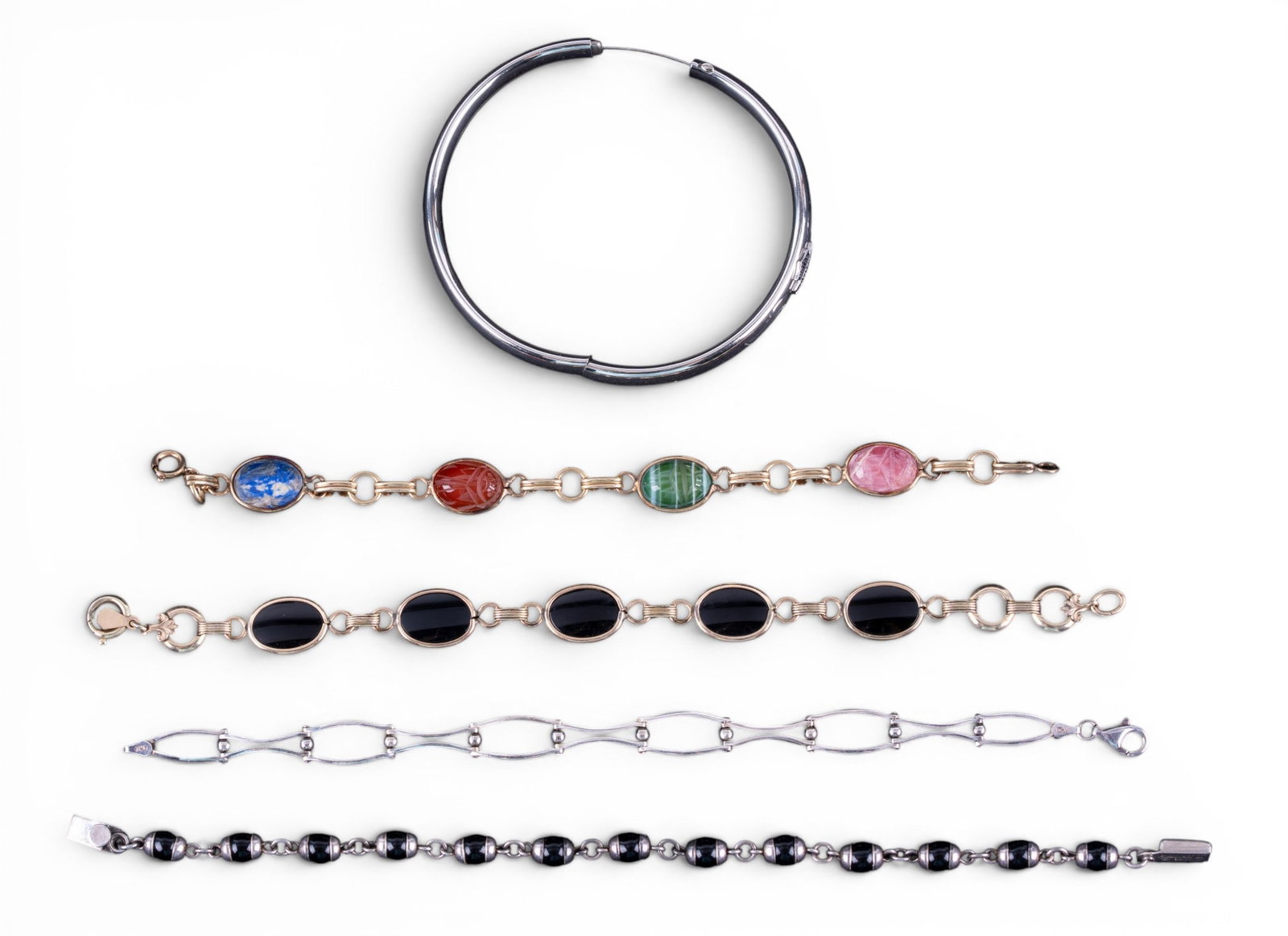 Sterling and Gold Filled Bracelets (1 of 9)
