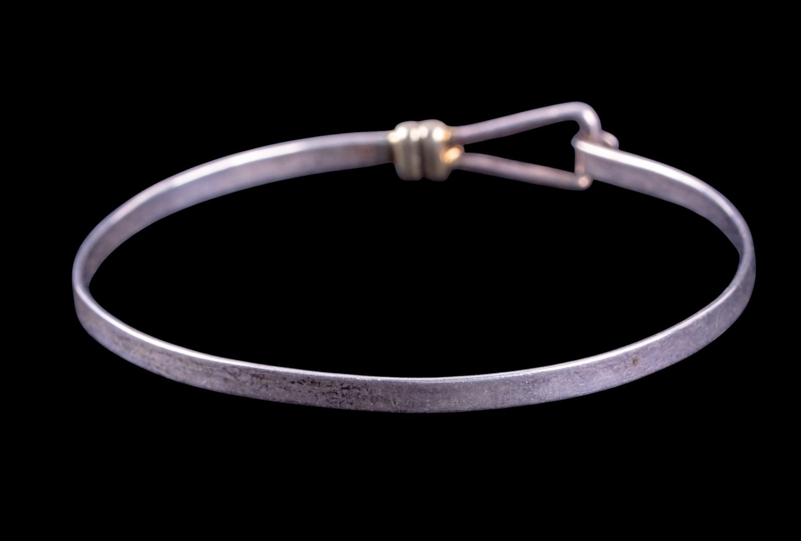 Sterling Silver Hinged Bangle Bracelets - 11
