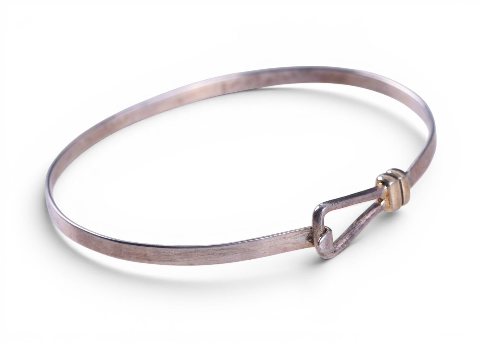 Sterling Silver Hinged Bangle Bracelets - 13