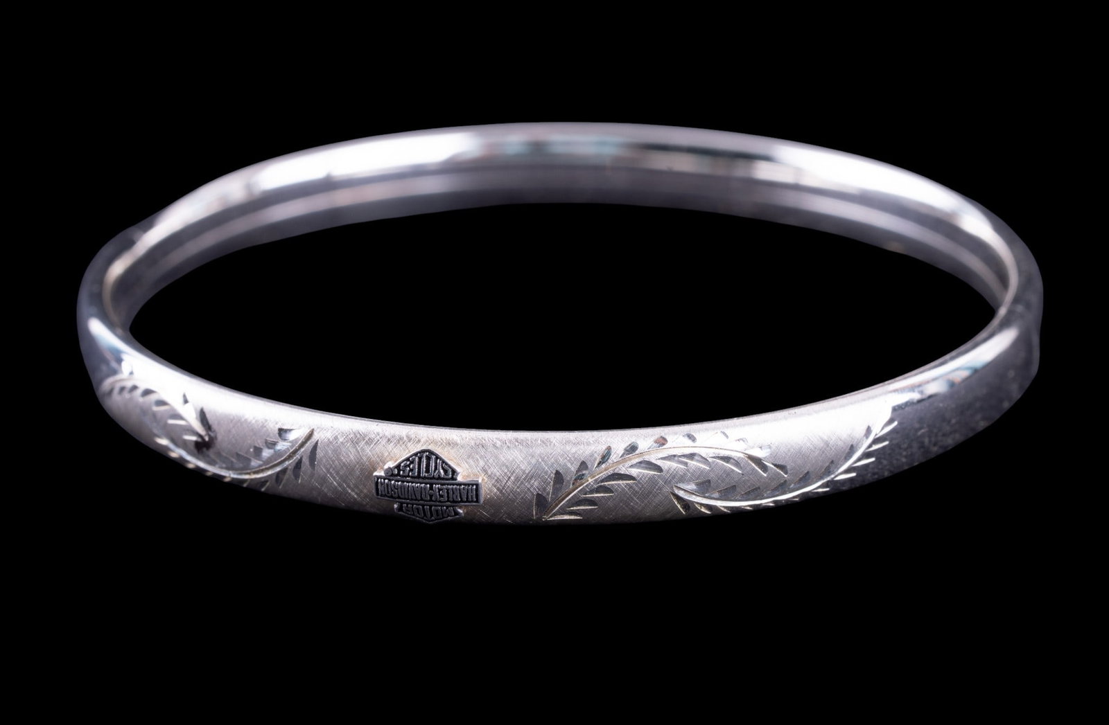 Sterling Silver Hinged Bangle Bracelets - 7