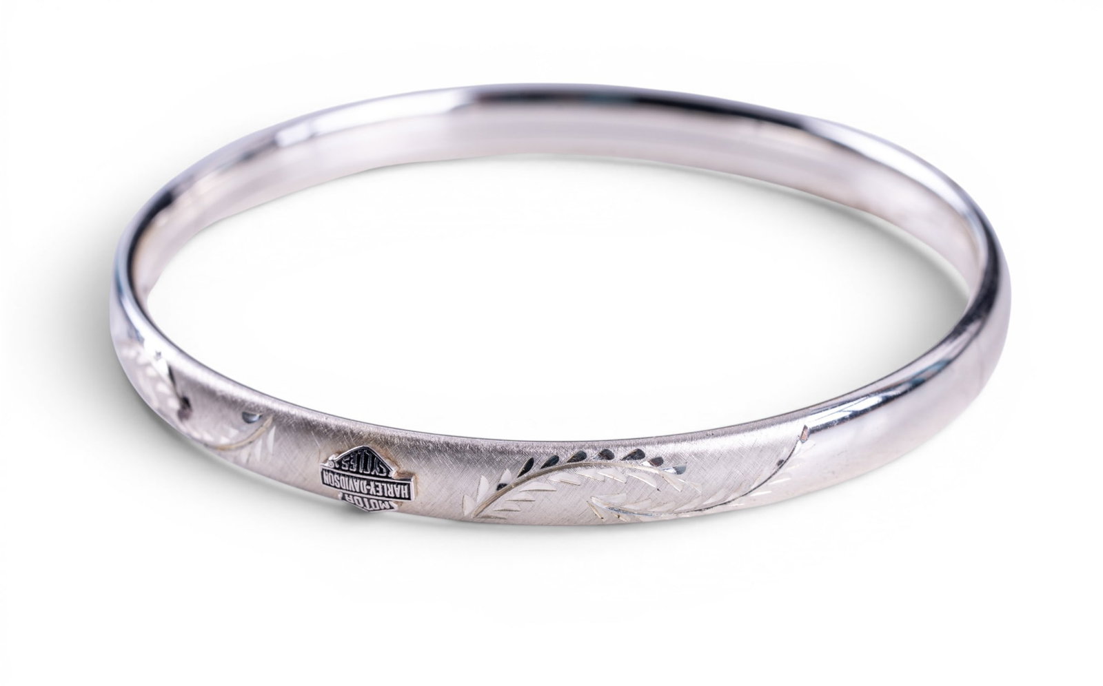 Sterling Silver Hinged Bangle Bracelets - 8