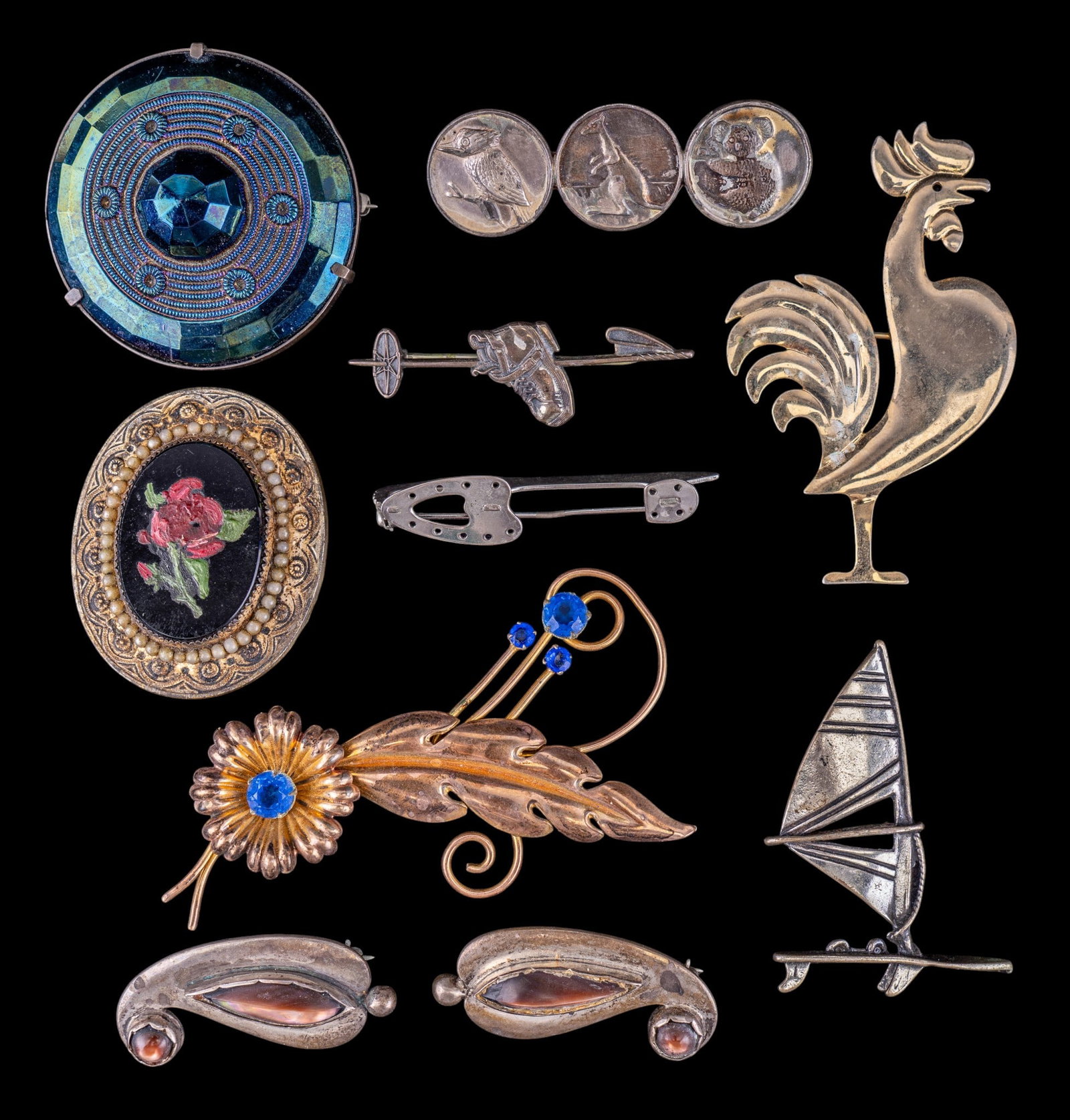Sterling and Gold Filled Brooches (1 of 14)
