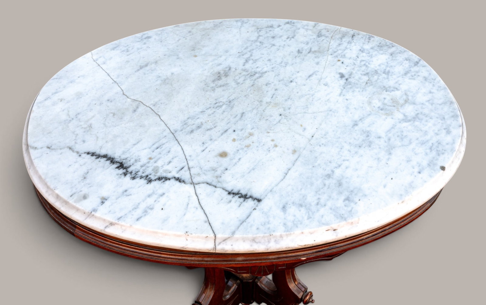 Victorian Walnut Parlor Table - 7