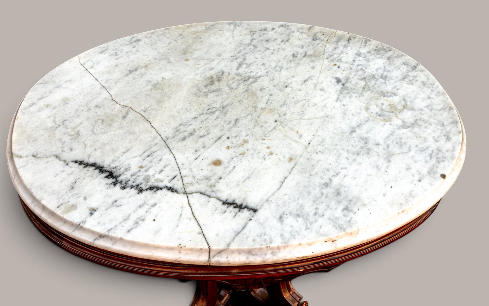 Victorian Walnut Parlor Table - 8