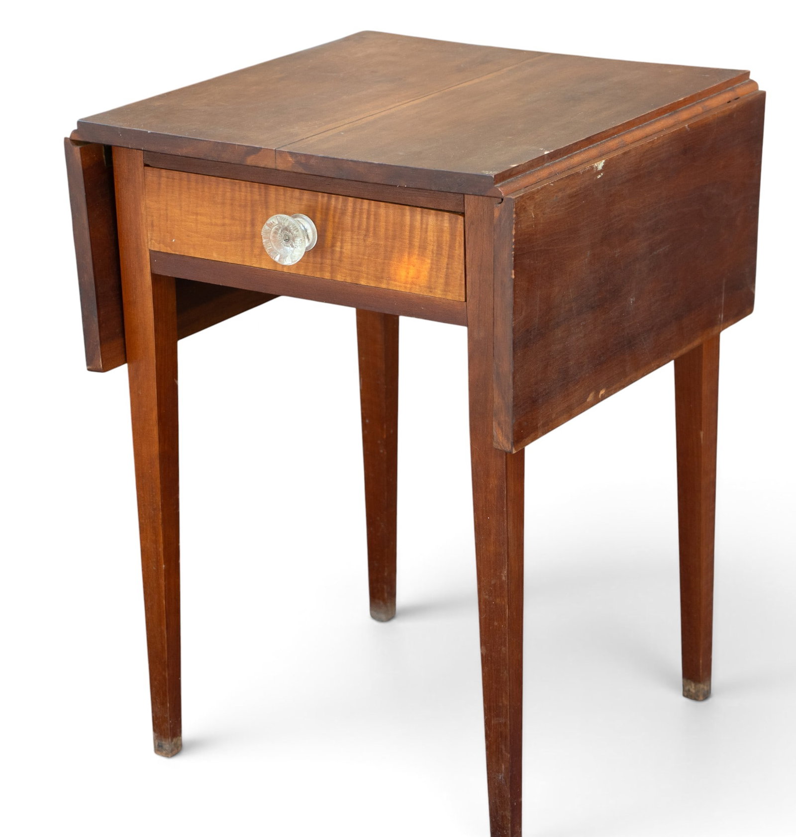 One-Drawer Drop Leaf Hall Table (1 of 6)