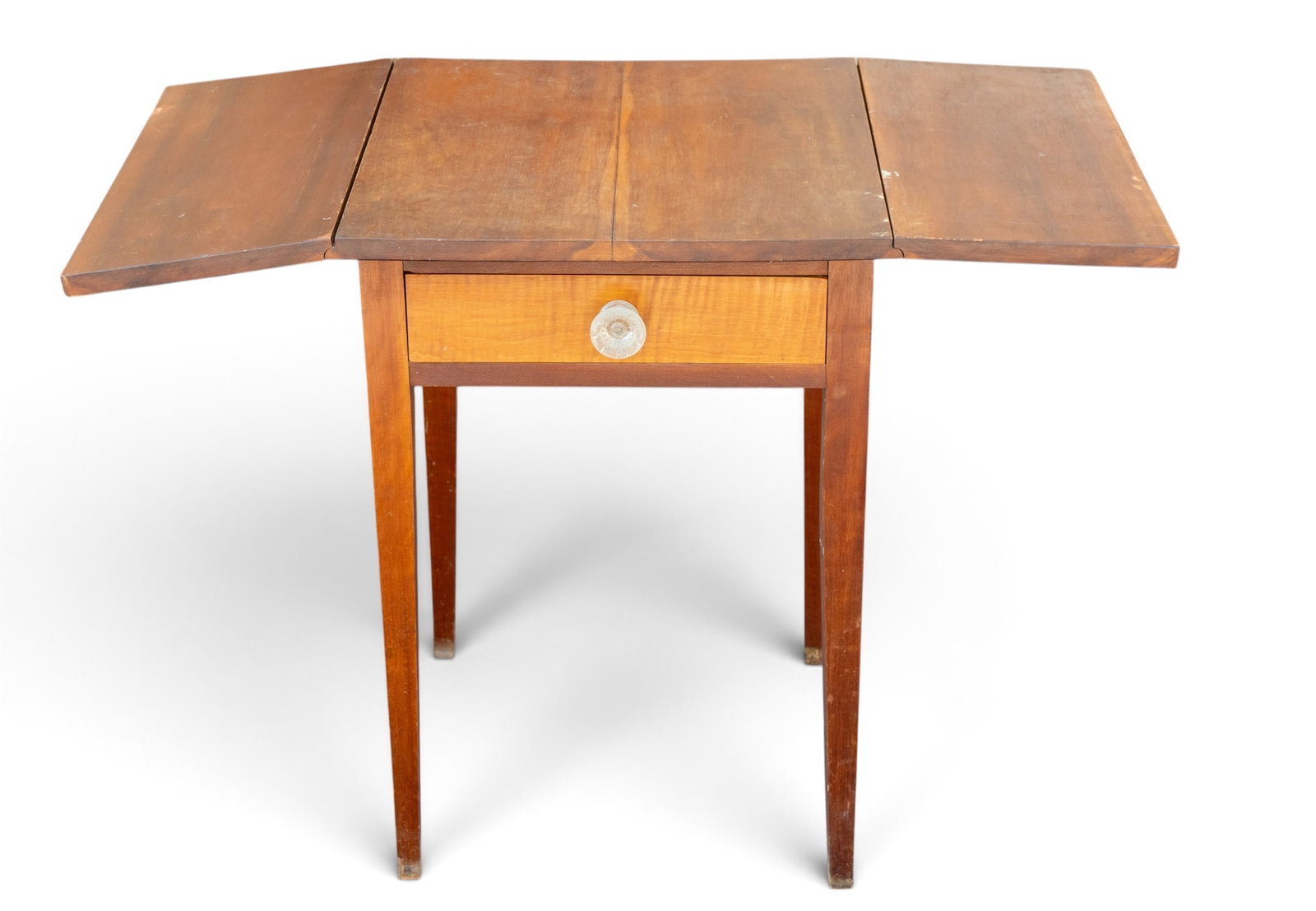 One-Drawer Drop Leaf Hall Table - 3
