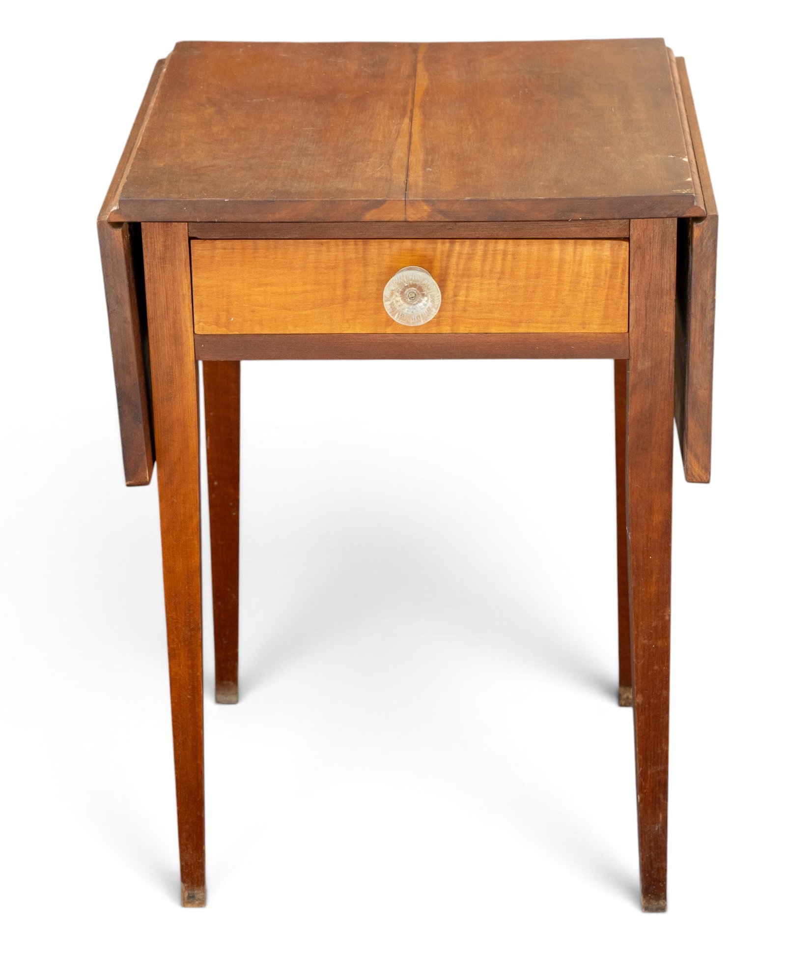 One-Drawer Drop Leaf Hall Table - 6