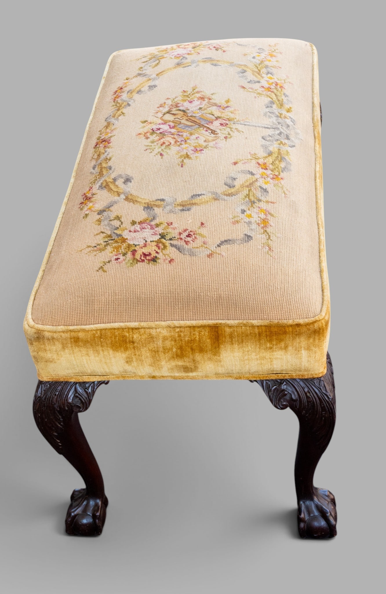 Chippendale-Style Window Bench - 6