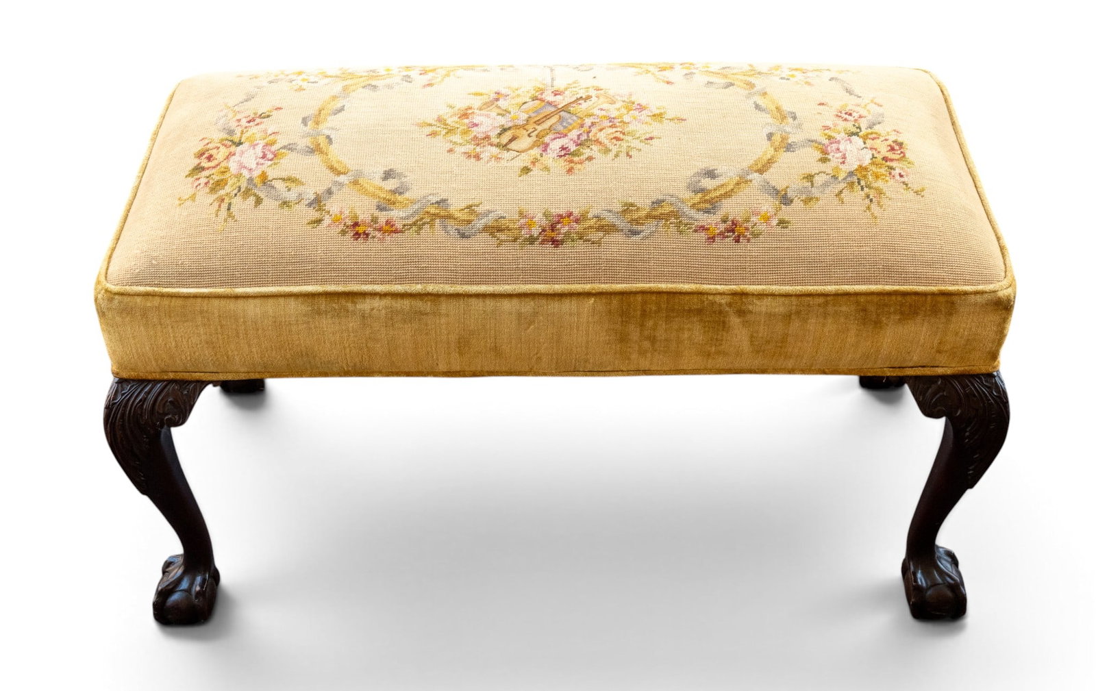 Chippendale-Style Window Bench - 7