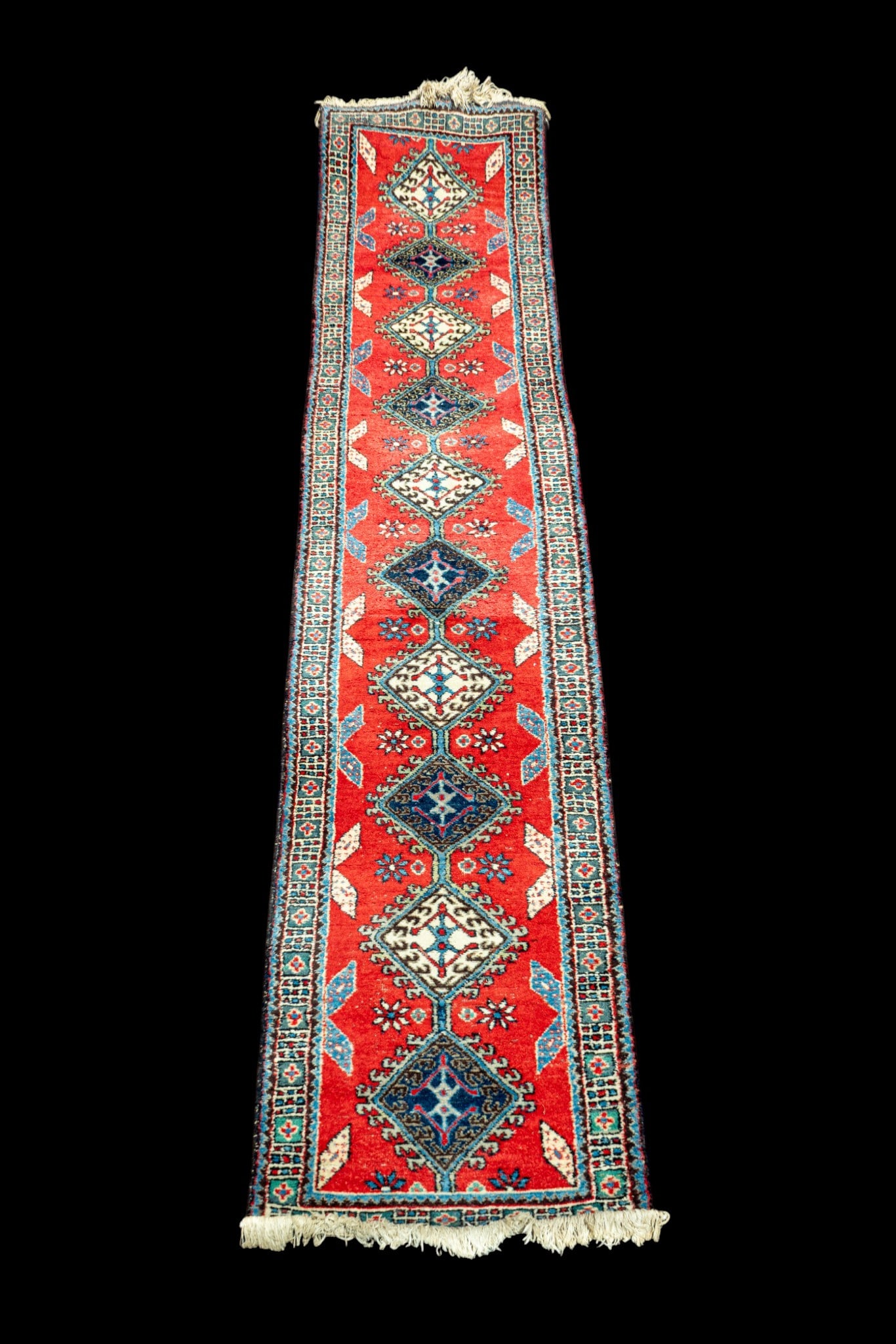Persian Wool Geometric Runner (1 of 7)