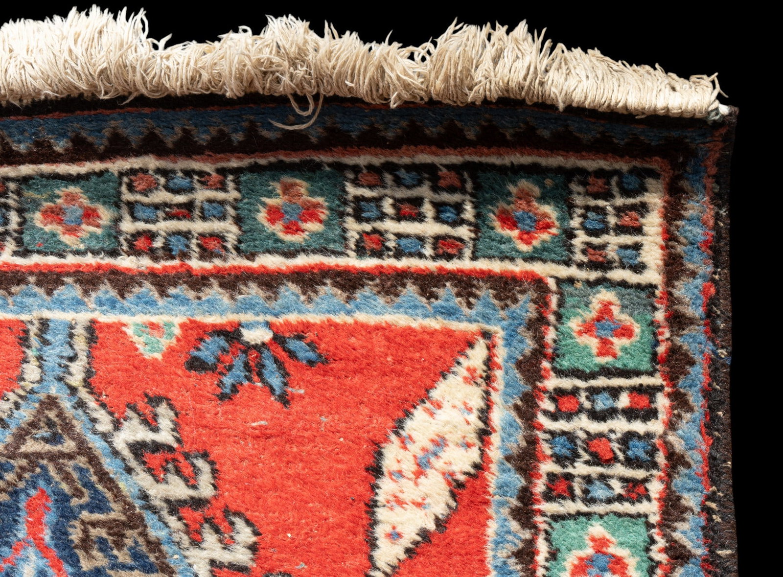 Persian Wool Geometric Runner - 5