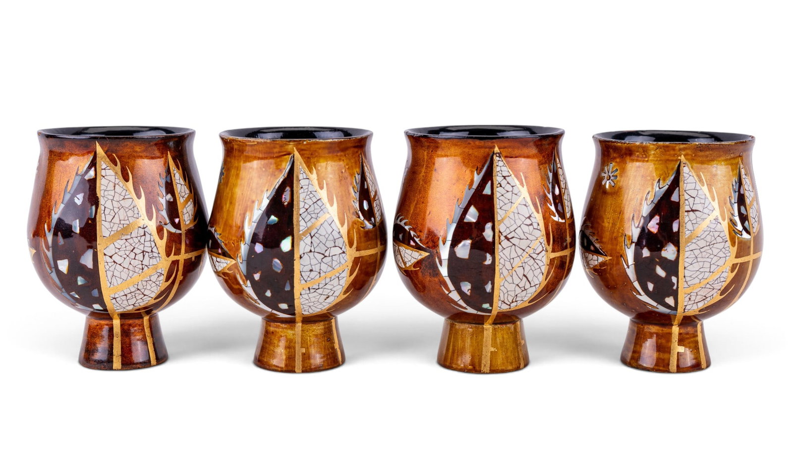 MCM Vietnamese Lacquerware Drink Set - 5