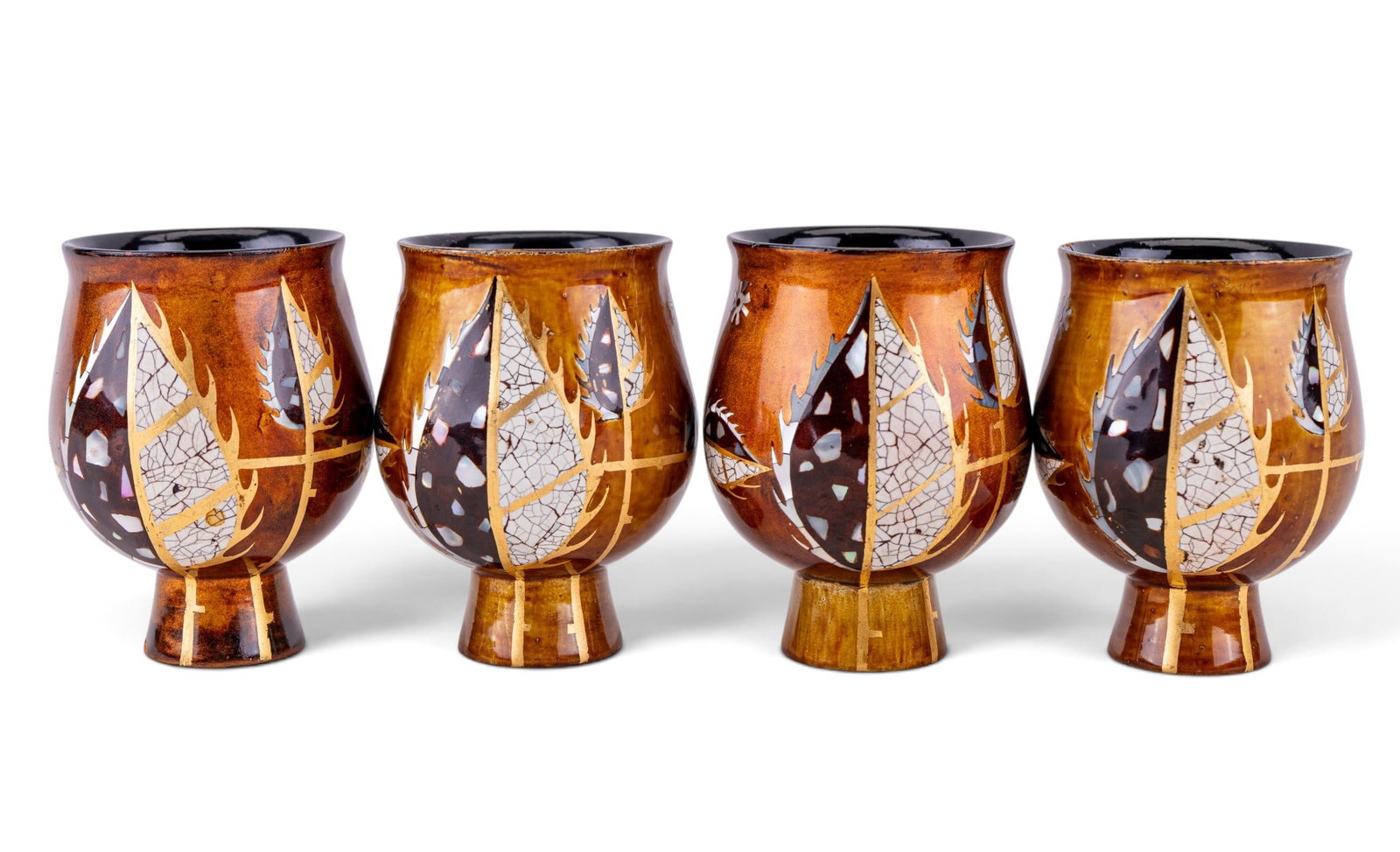 MCM Vietnamese Lacquerware Drink Set - 7
