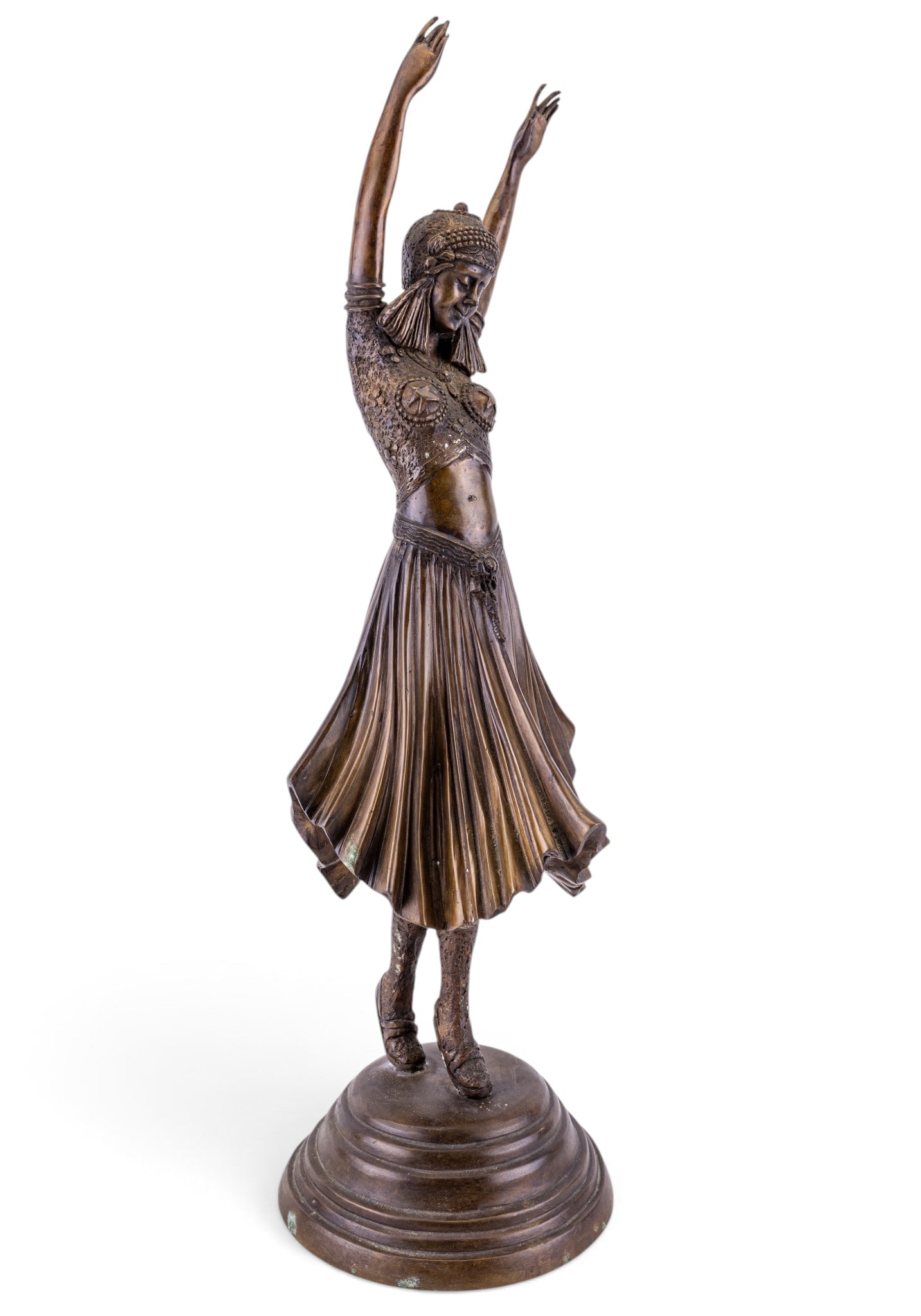 Bronze Art Deco Dancer Sculpture (1 of 9)