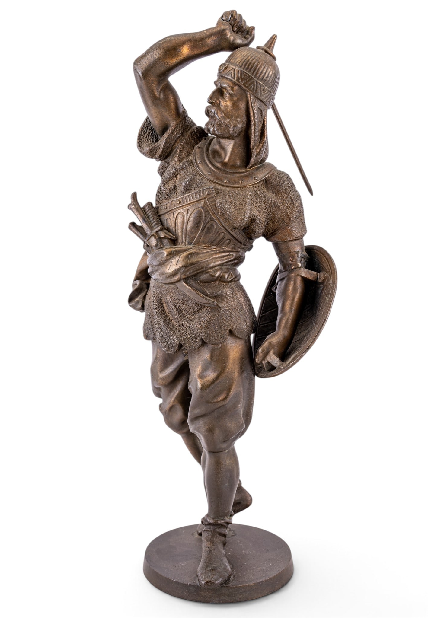 Bronze Figure of Ancient Warrior (1 of 10)