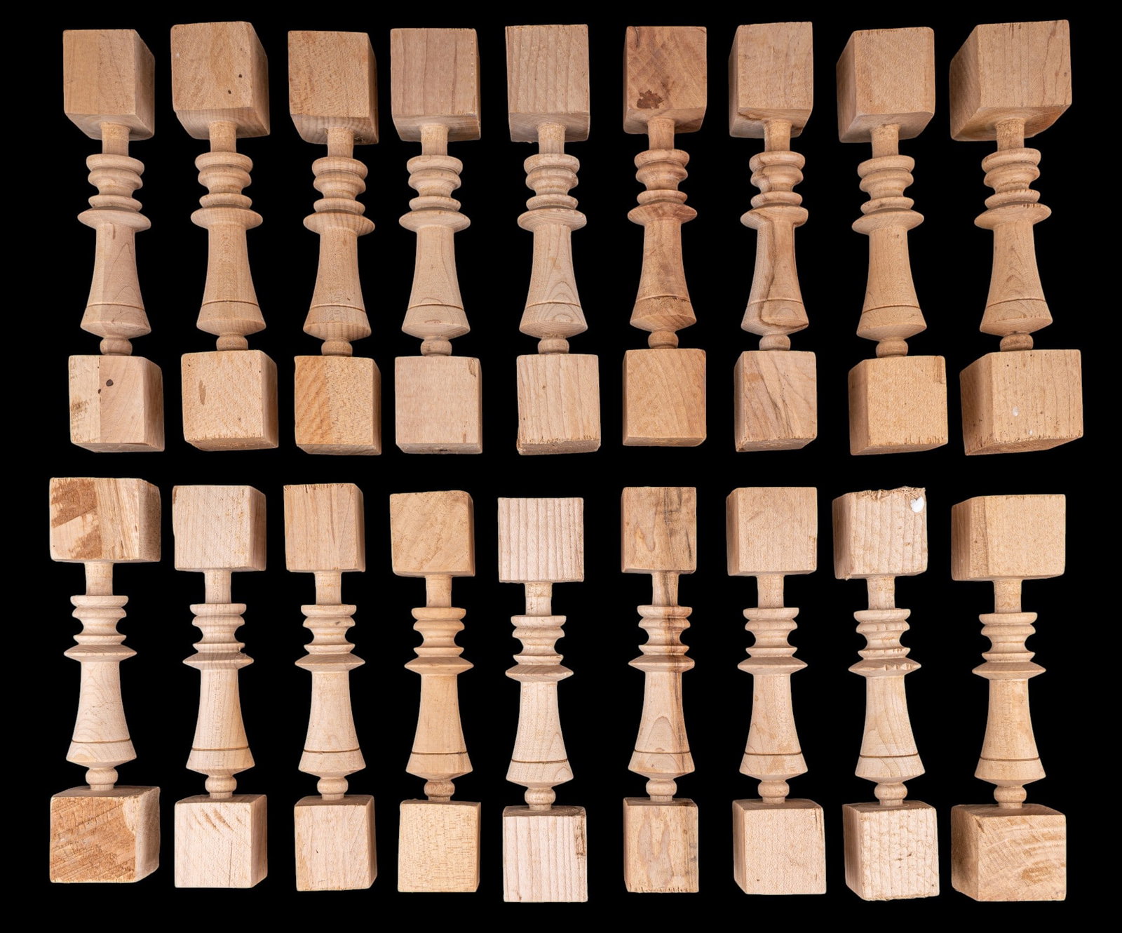 Birch Wooden Architectural Elements - 2