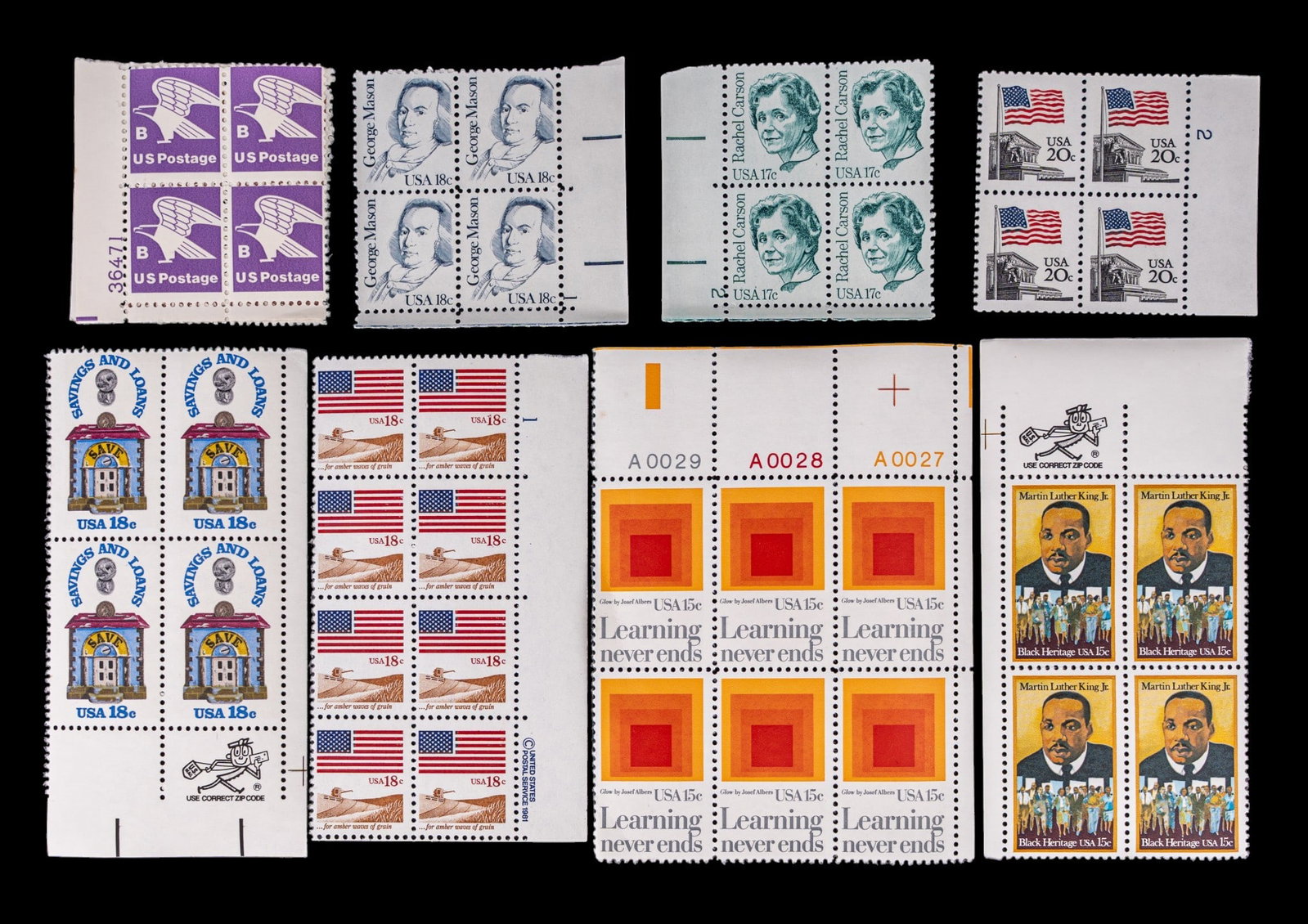 Mint U.S. Postage Stamps - 7