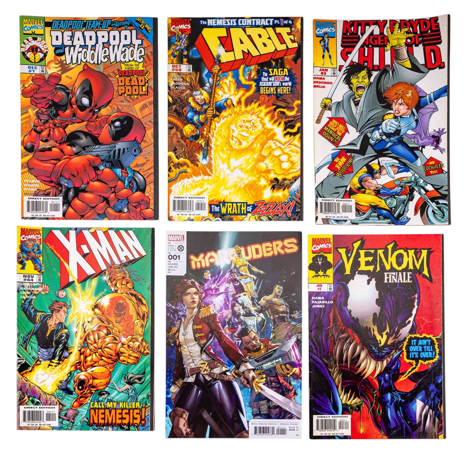 Marvel Comic Book Grouping - 5