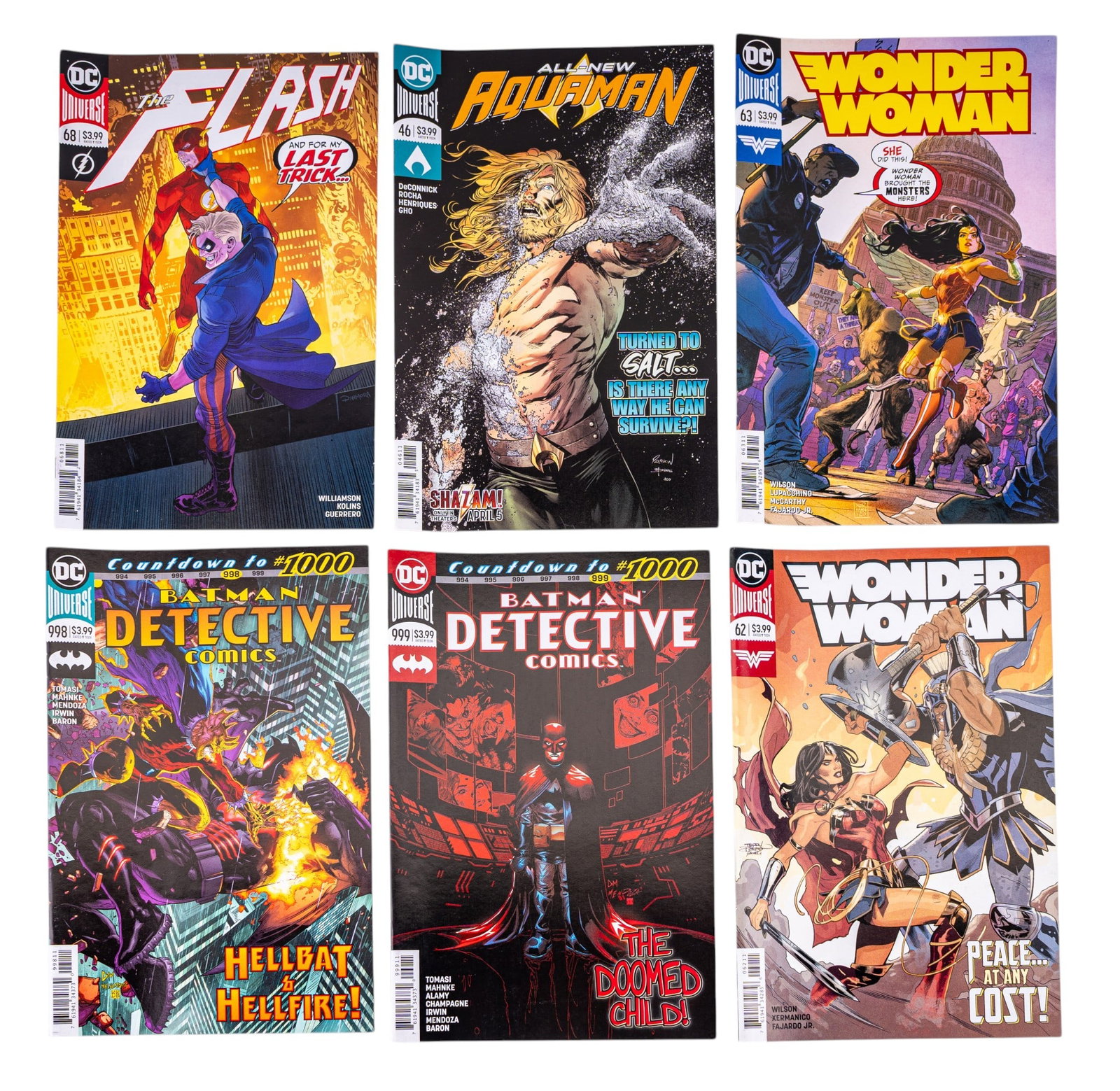 DC Comic Book Grouping - 5