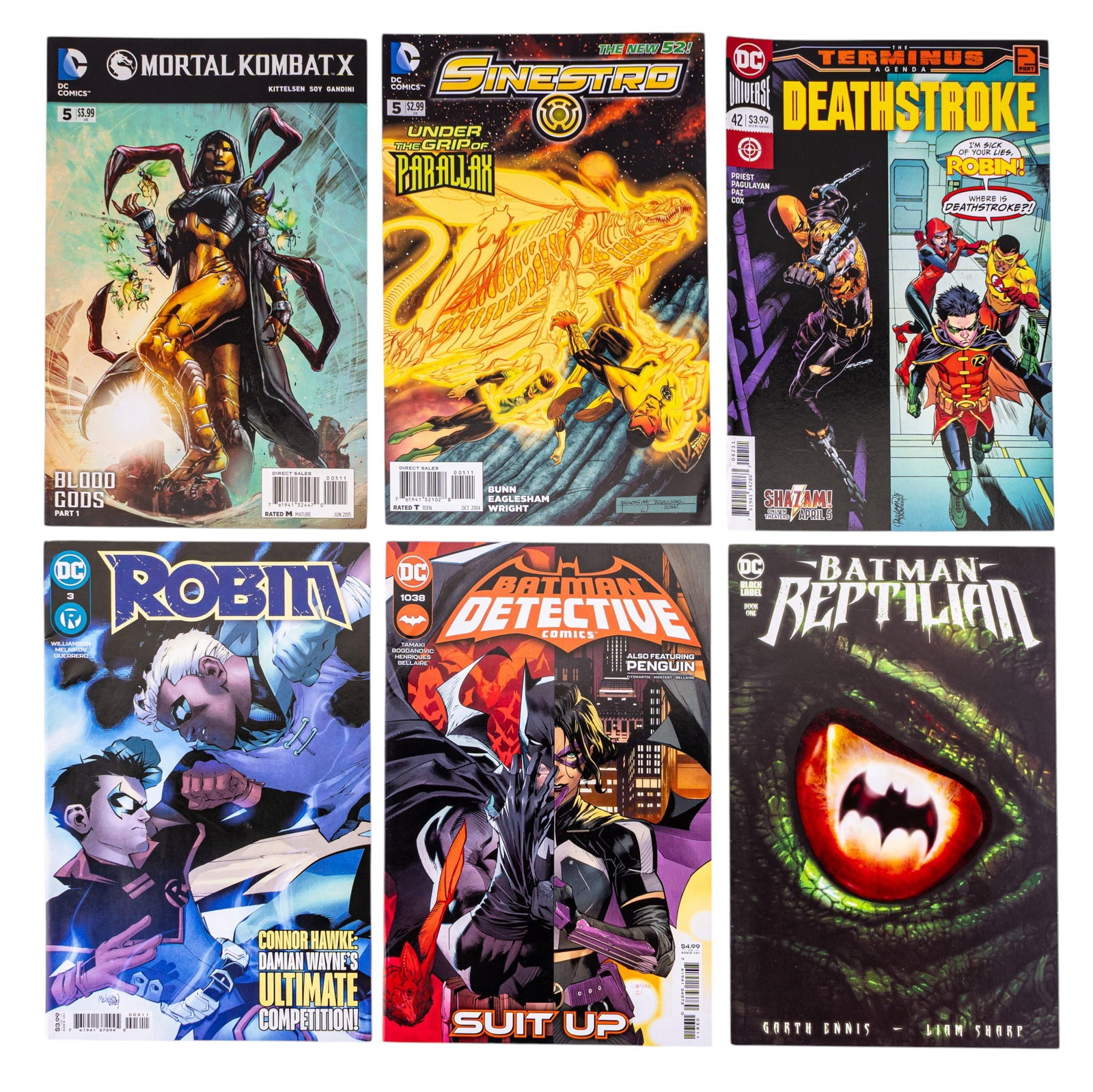 DC Comic Book Grouping - 3