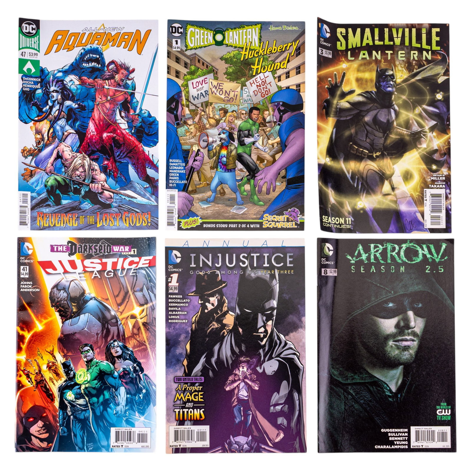 DC Comic Book Grouping - 5