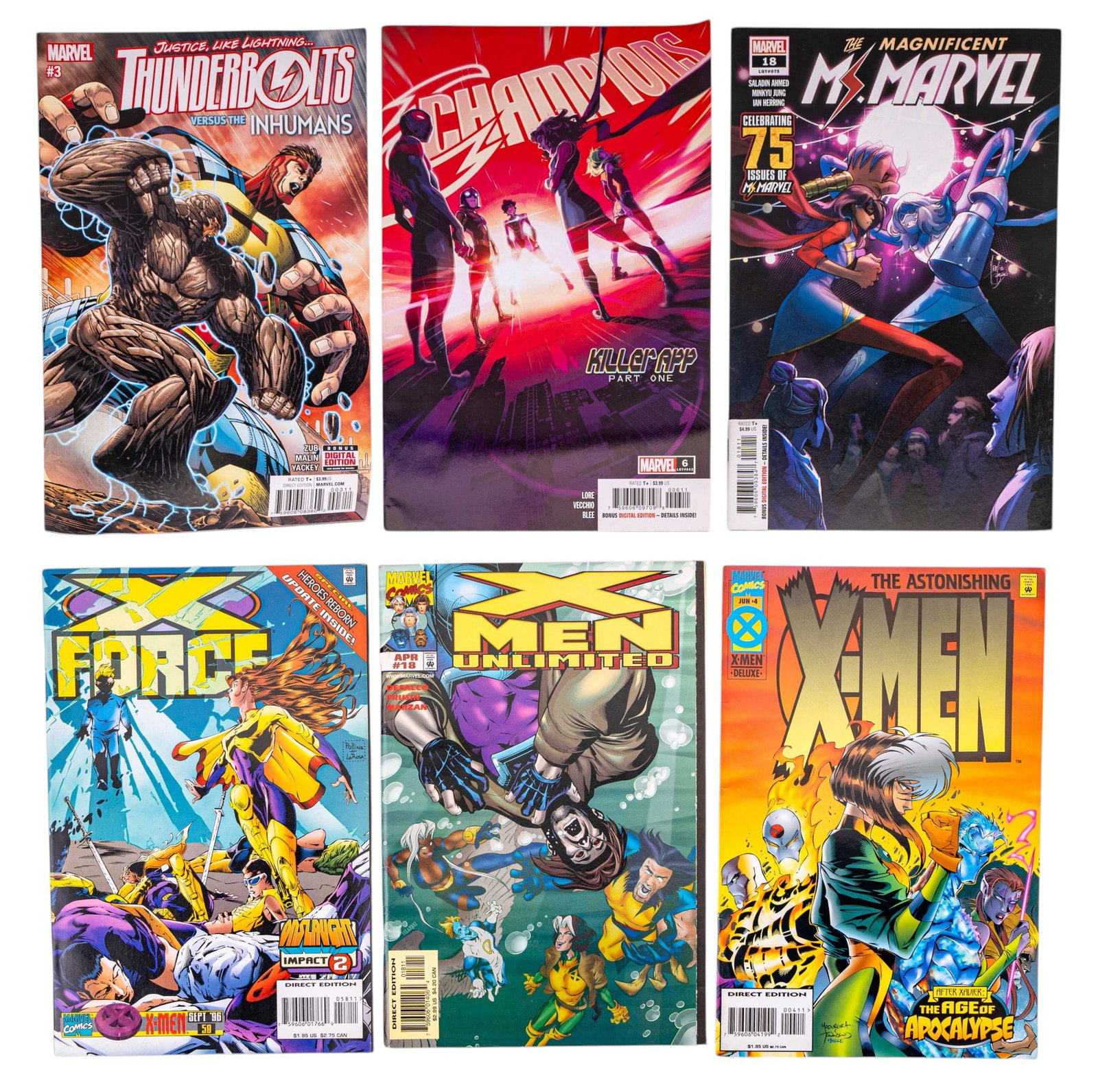 Marvel Comic Book Grouping - 4