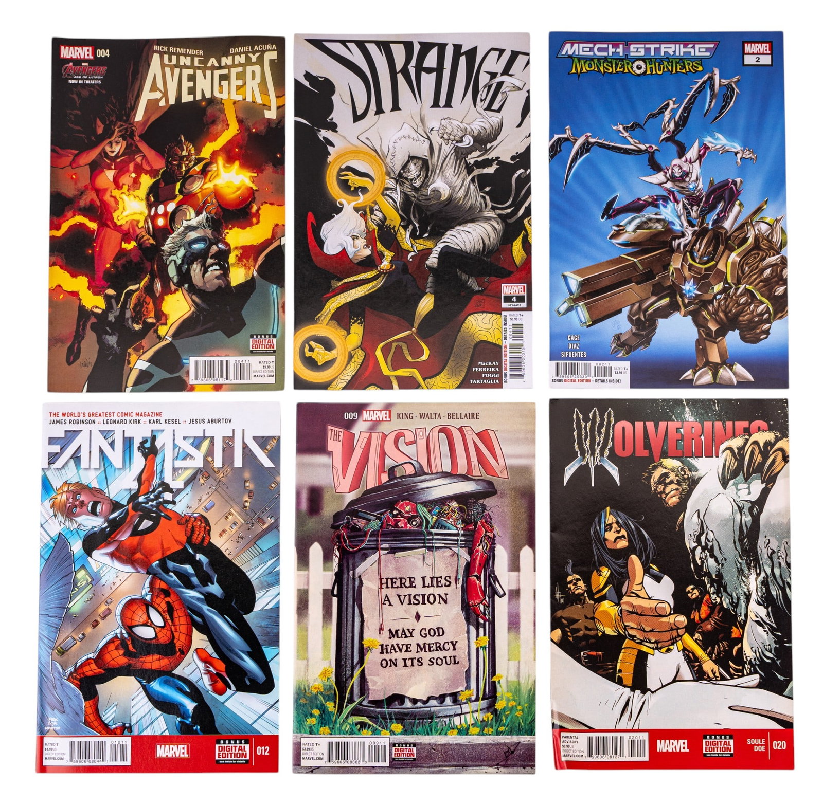 Modern Comic Book Grouping - 2