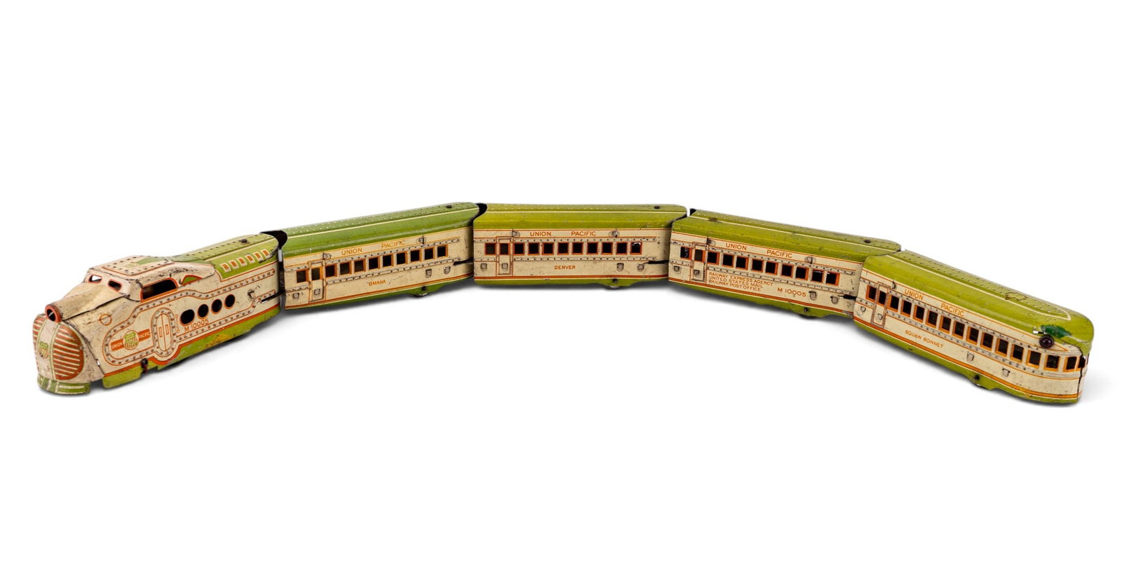 Louis Marx Union Pacific Model Train Set (1 of 12)