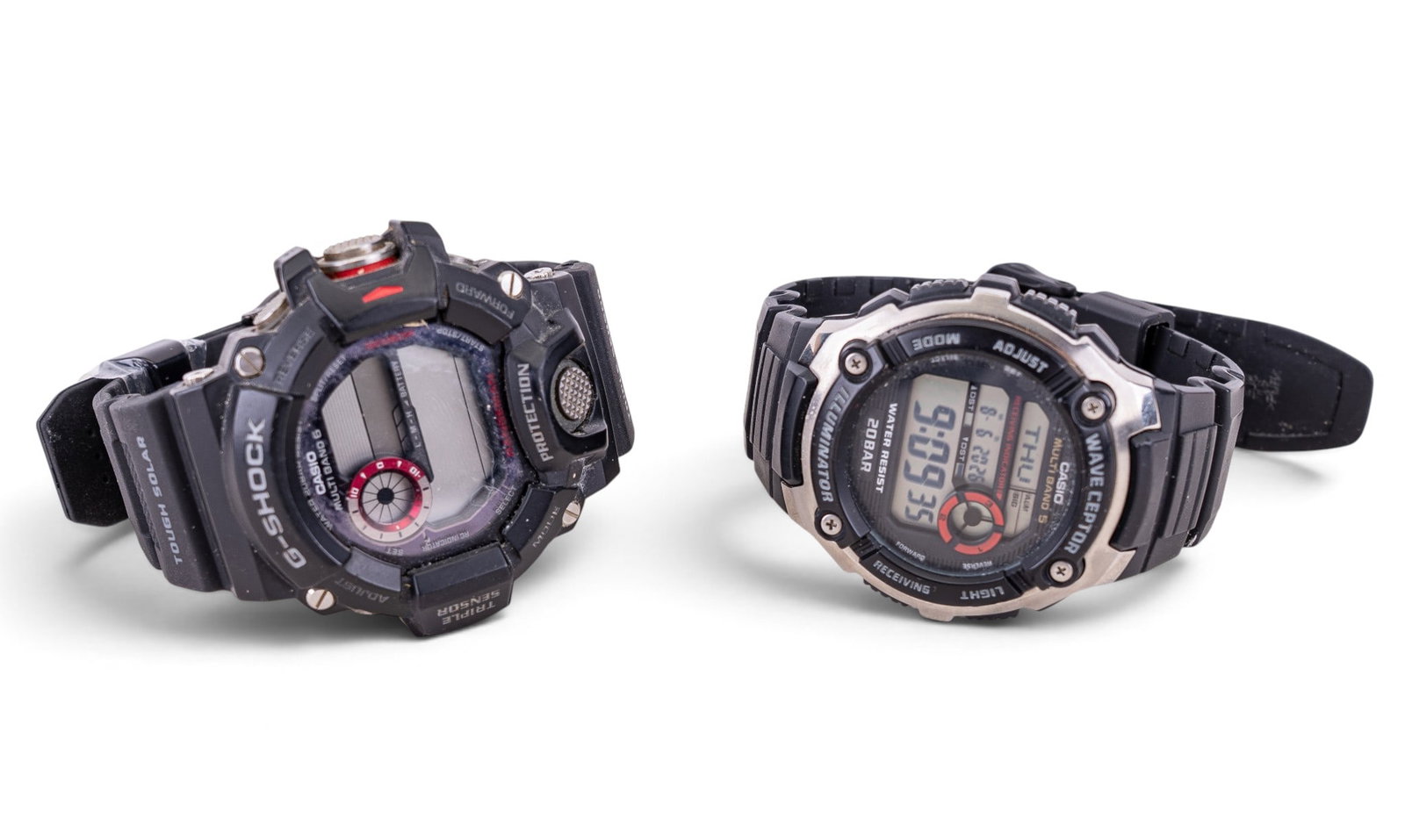 Casio Watches Wave Ceptor WV200R, Rangeman GW9400 (1 of 9)