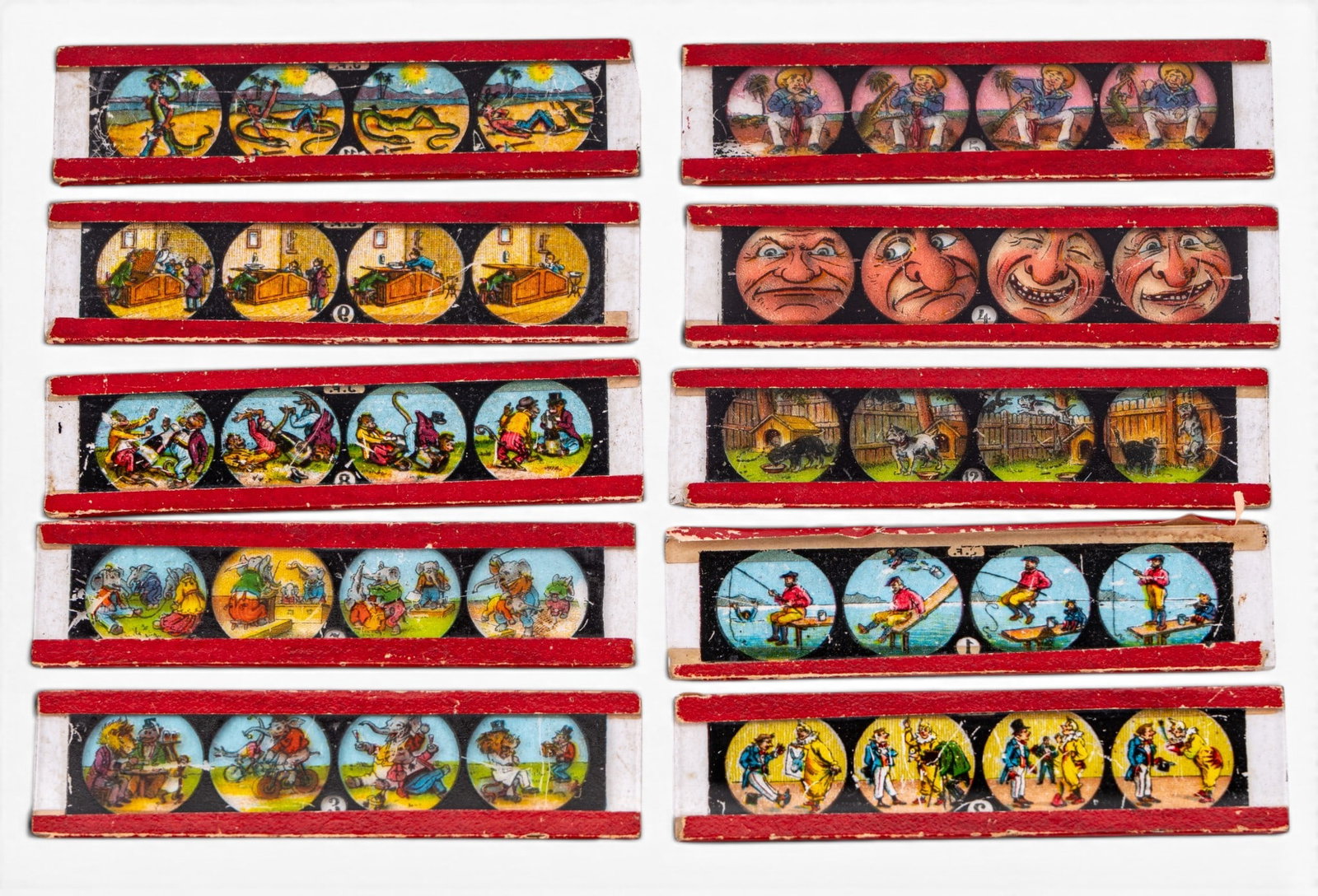 Ernst Plank Magic Lantern and Slides - 11