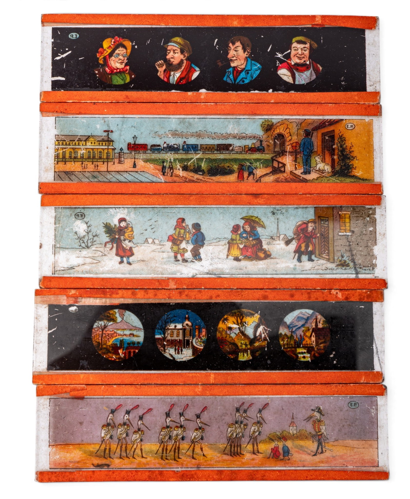 Ernst Plank Magic Lantern and Slides - 12