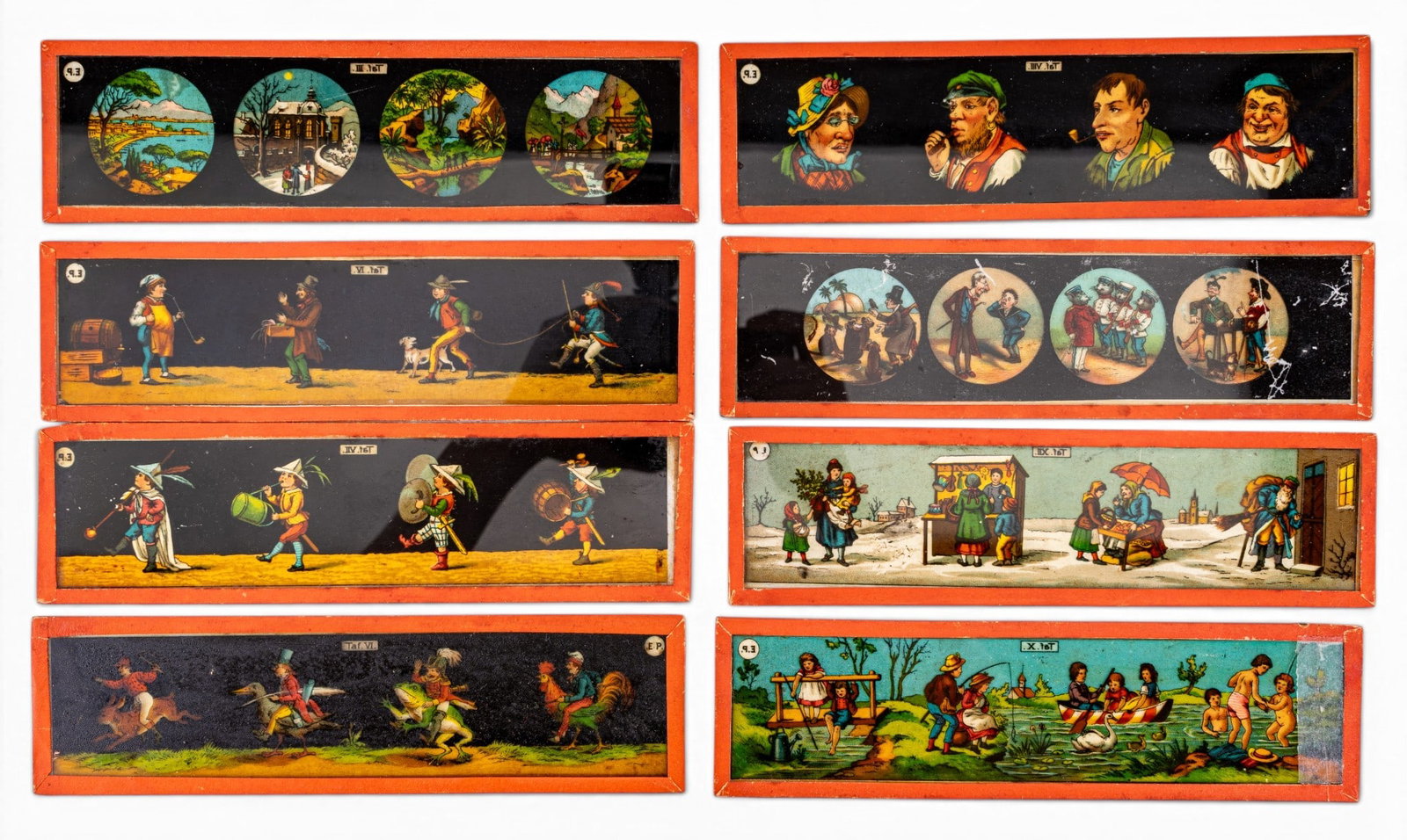 Ernst Plank Magic Lantern and Slides - 9