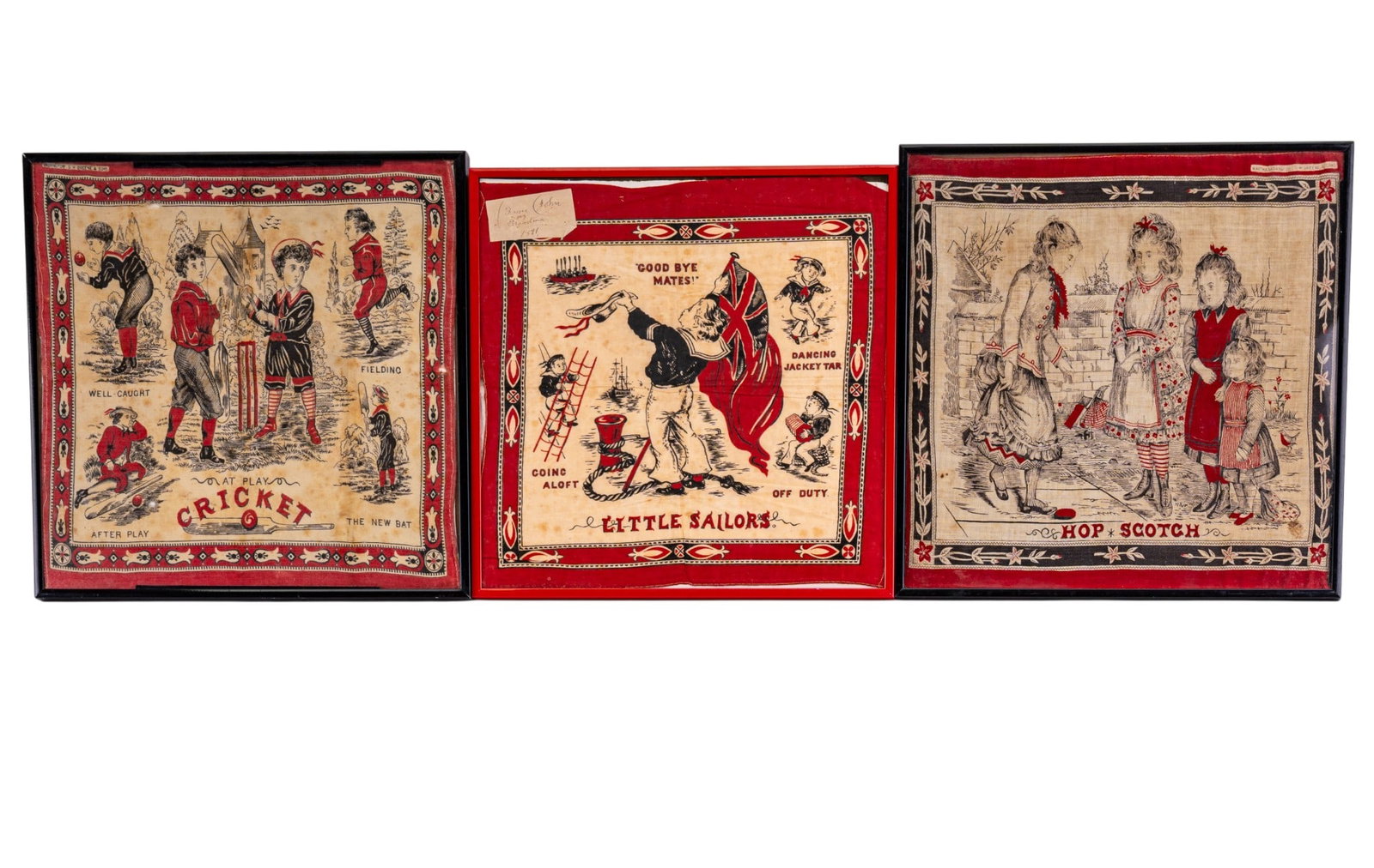 3 H. Greene & Sons Turkey Red Bandanas (1 of 12)