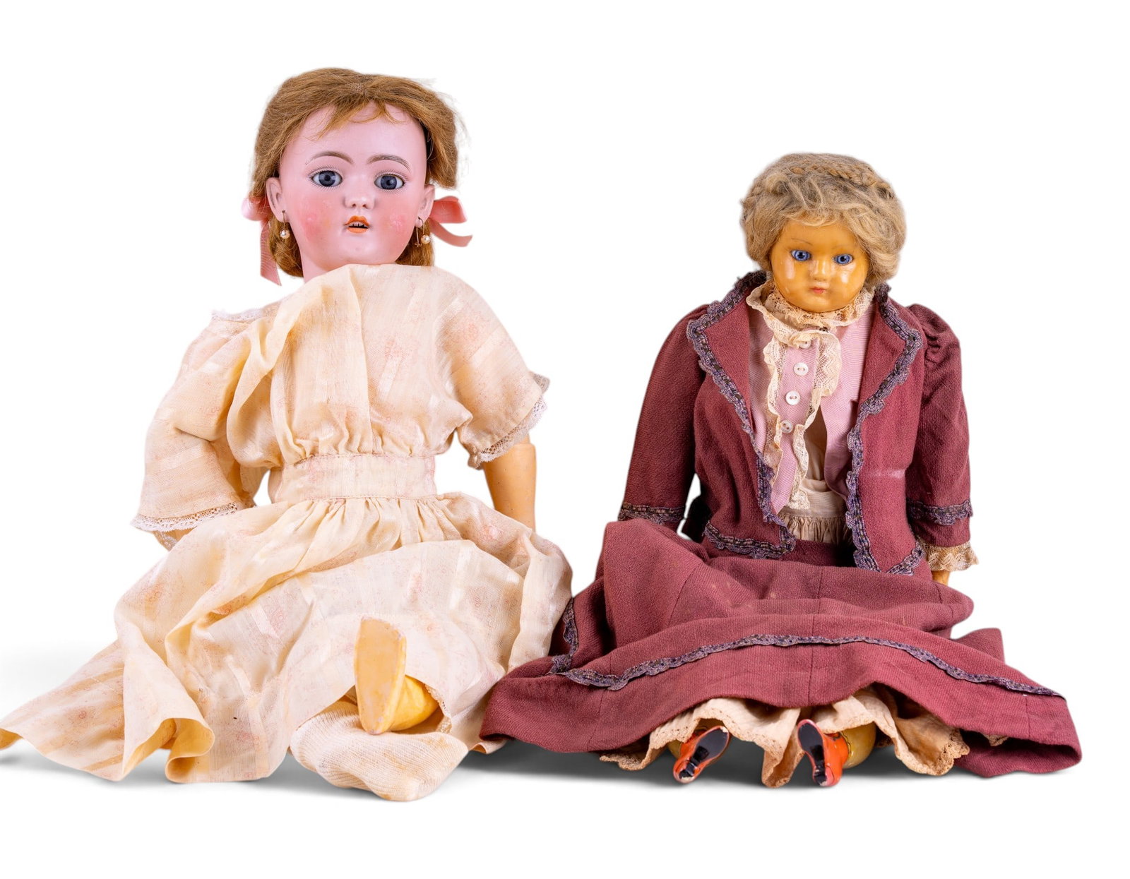 DEP German Bisque & Composite & Wax Dolls (1 of 13)