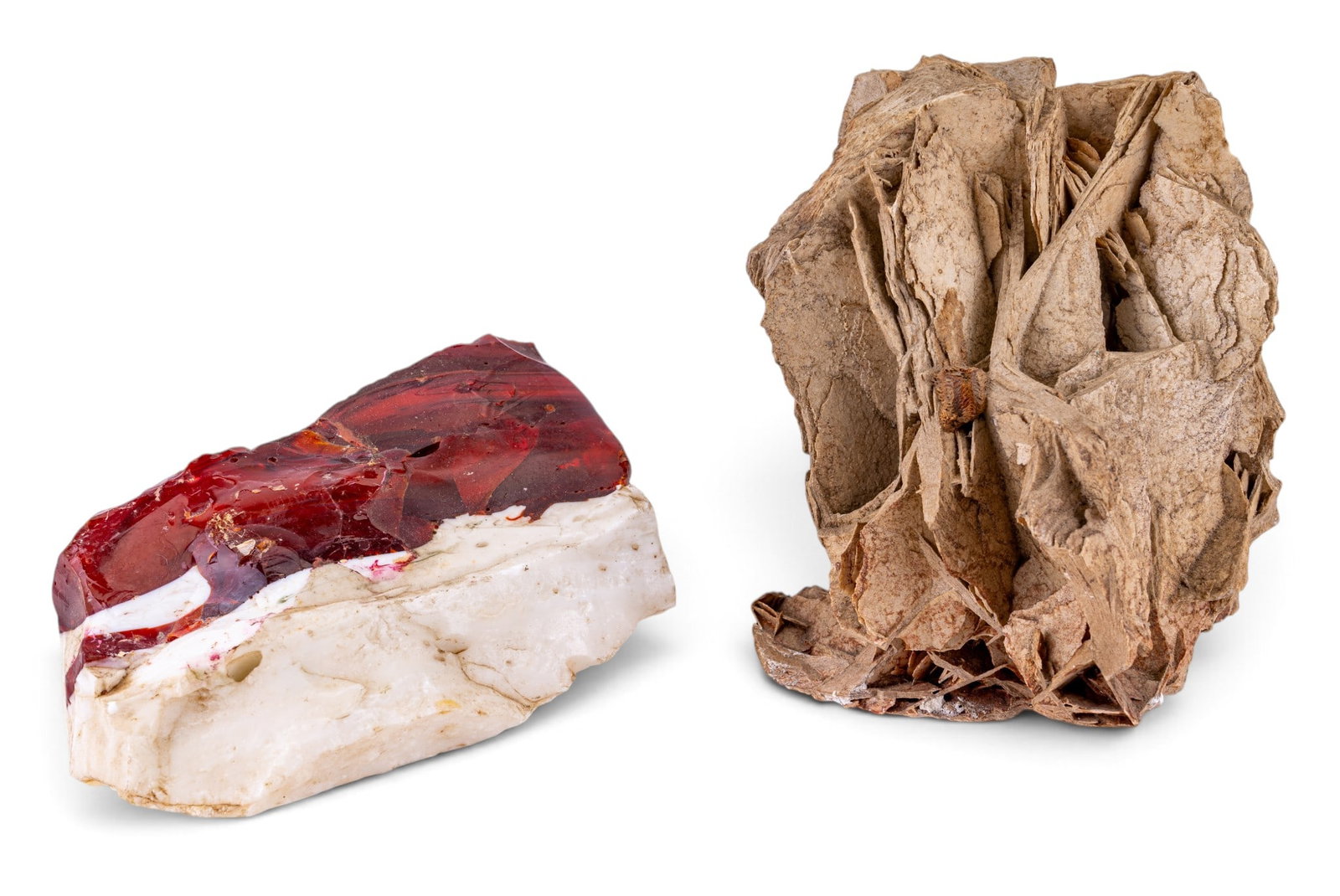 Raw Garnet Slag & Natural Rock Formation (1 of 9)