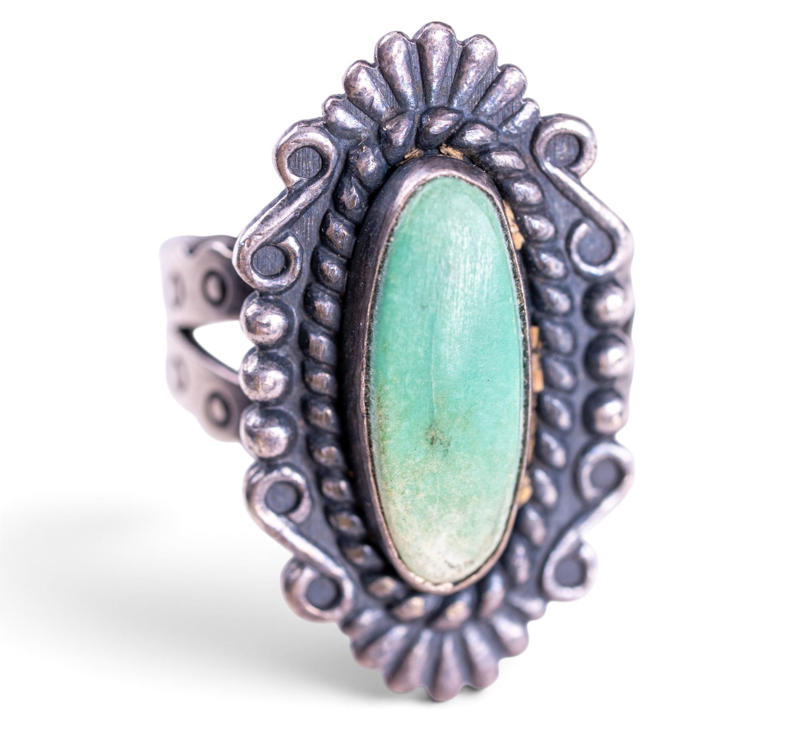 Turquoise and Silver Ring (1 of 5)