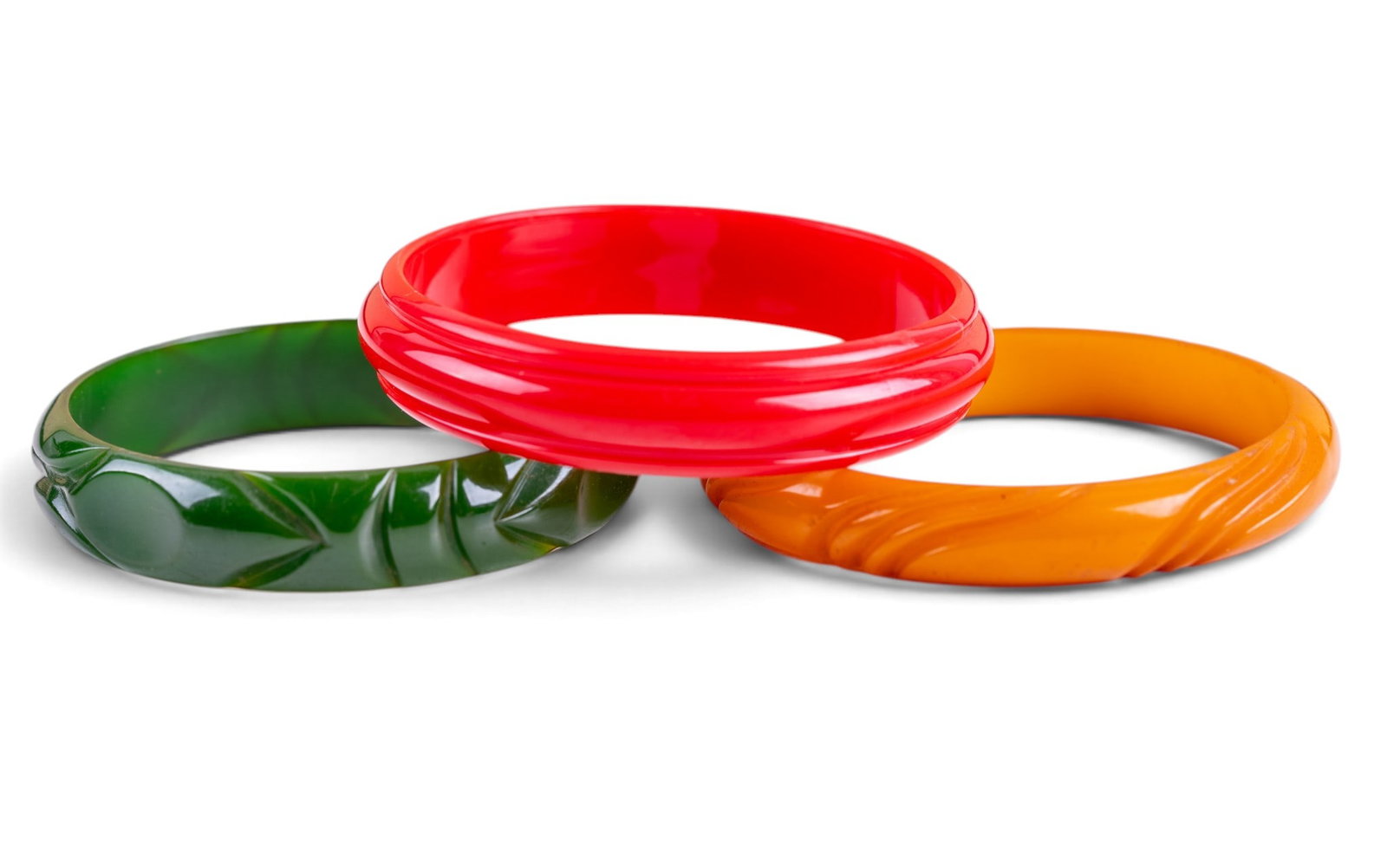 Vintage Bakelite Bangles - 3