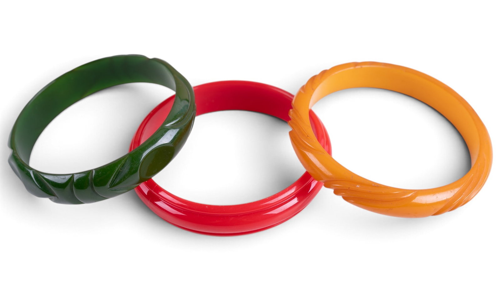 Vintage Bakelite Bangles - 4