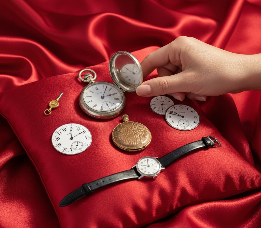 Pocket Watches and Parts (1 of 16)