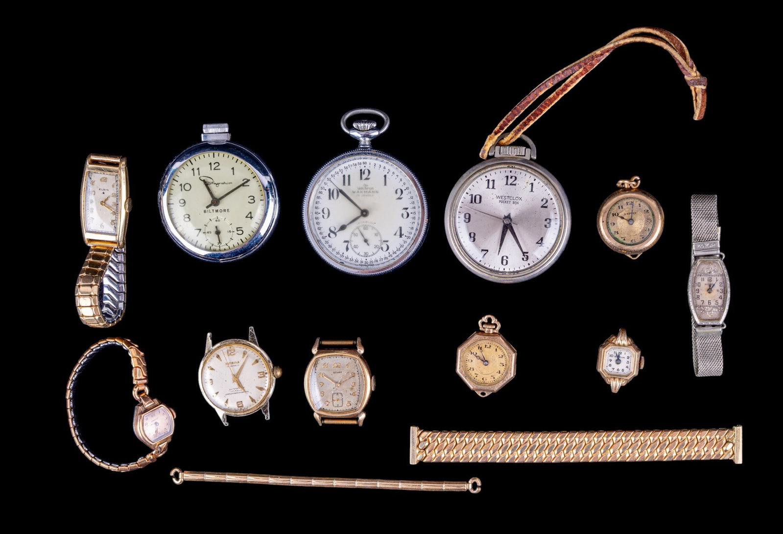 Vintage Watches Including Elgin (1 of 18)